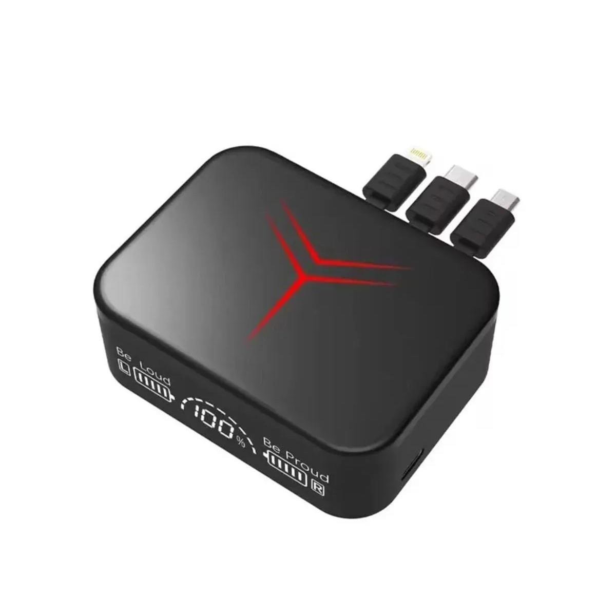 M88 Powerbanklı Göstergeli Kulak İçi Bluetooth Kulaklık