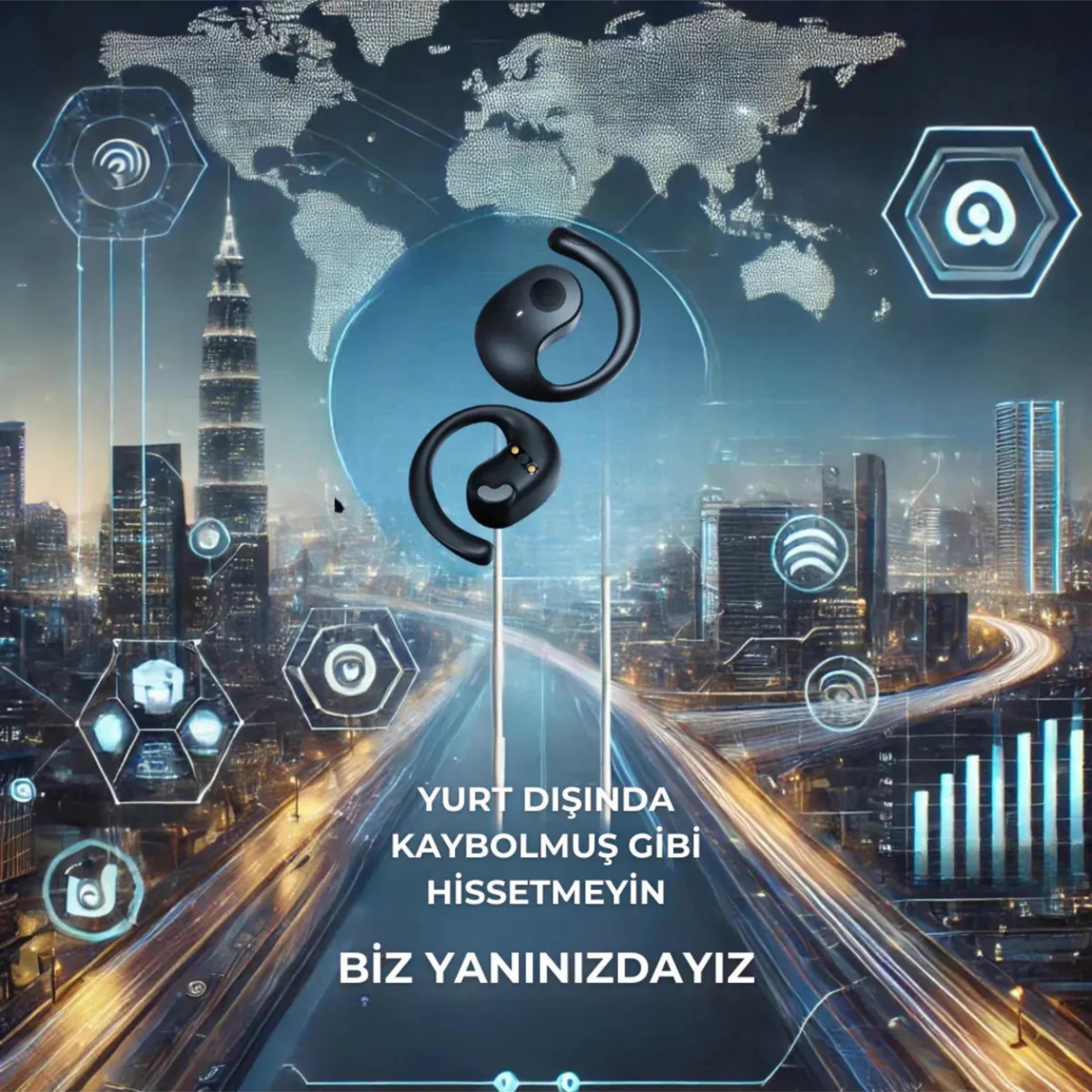 S05 Kablosuz Bluetoothlu Kemik İletimli Spor Kulaklık