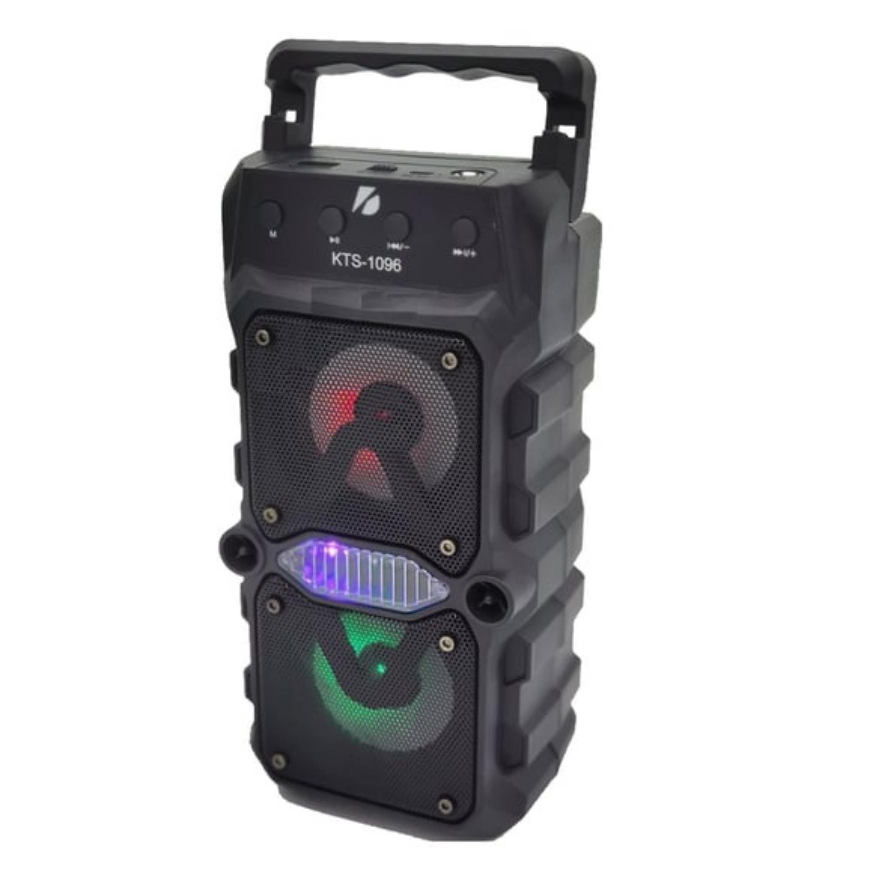 KTS-1096 Taşınabilir Led Işık Bluetooth Hoparlör-Karaoke Hoparlör