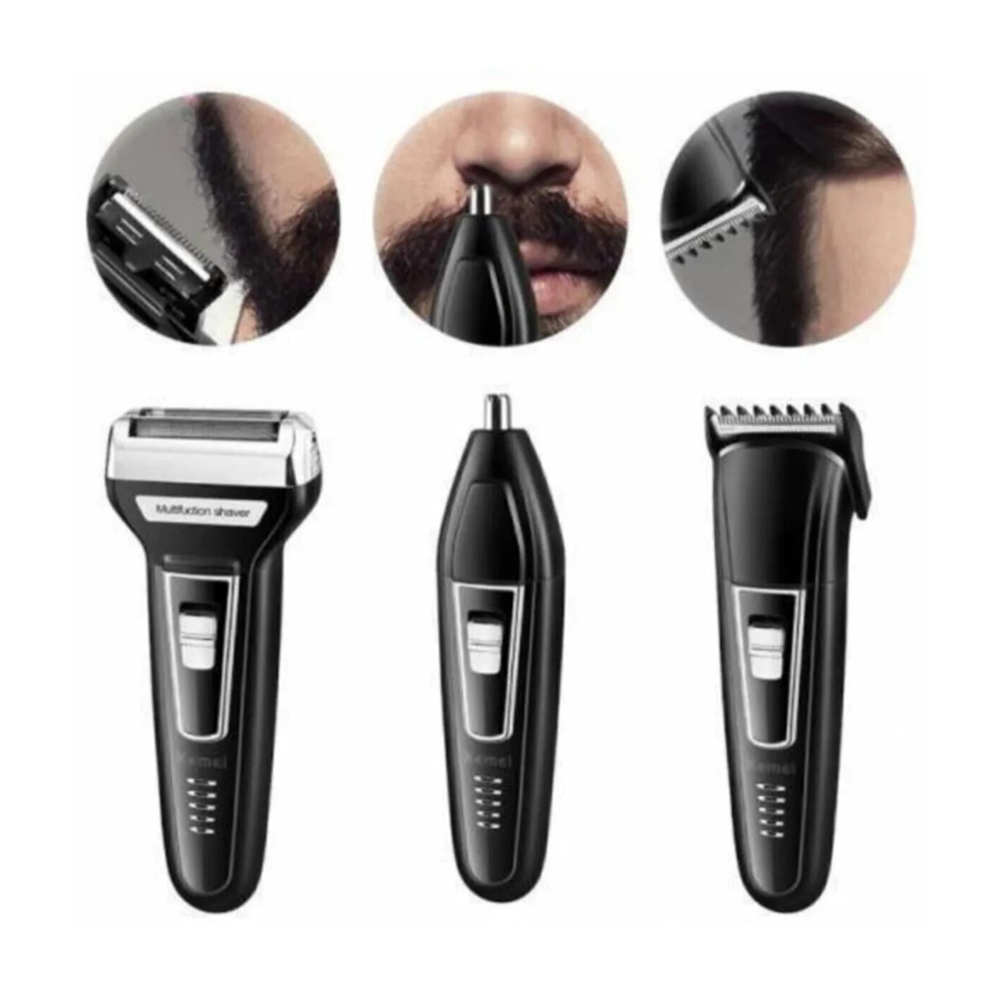 Insua 3In1 3 Başlıklı Tıraş Makinesi Seti