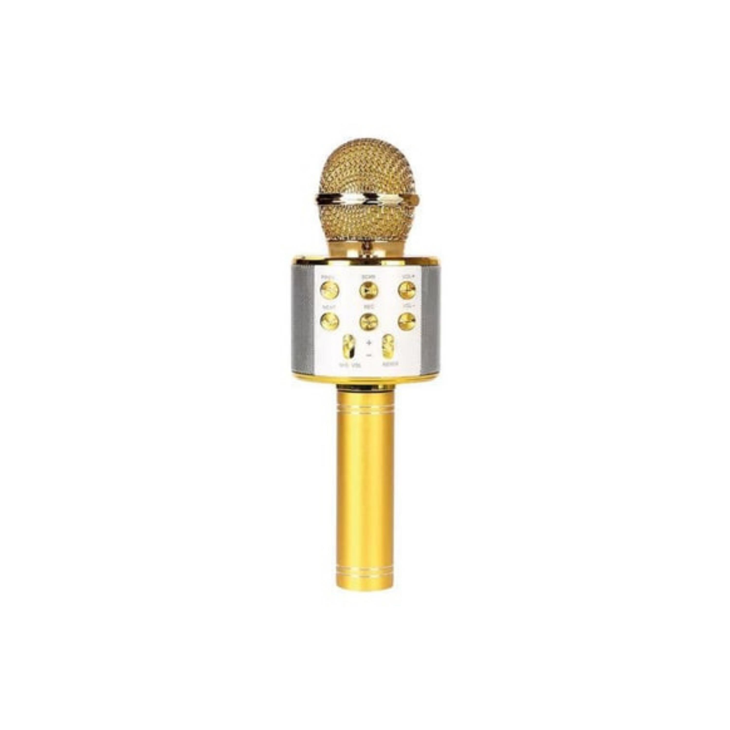Gold Bluetooth Bağlantılı Karaoke Mi̇krofon