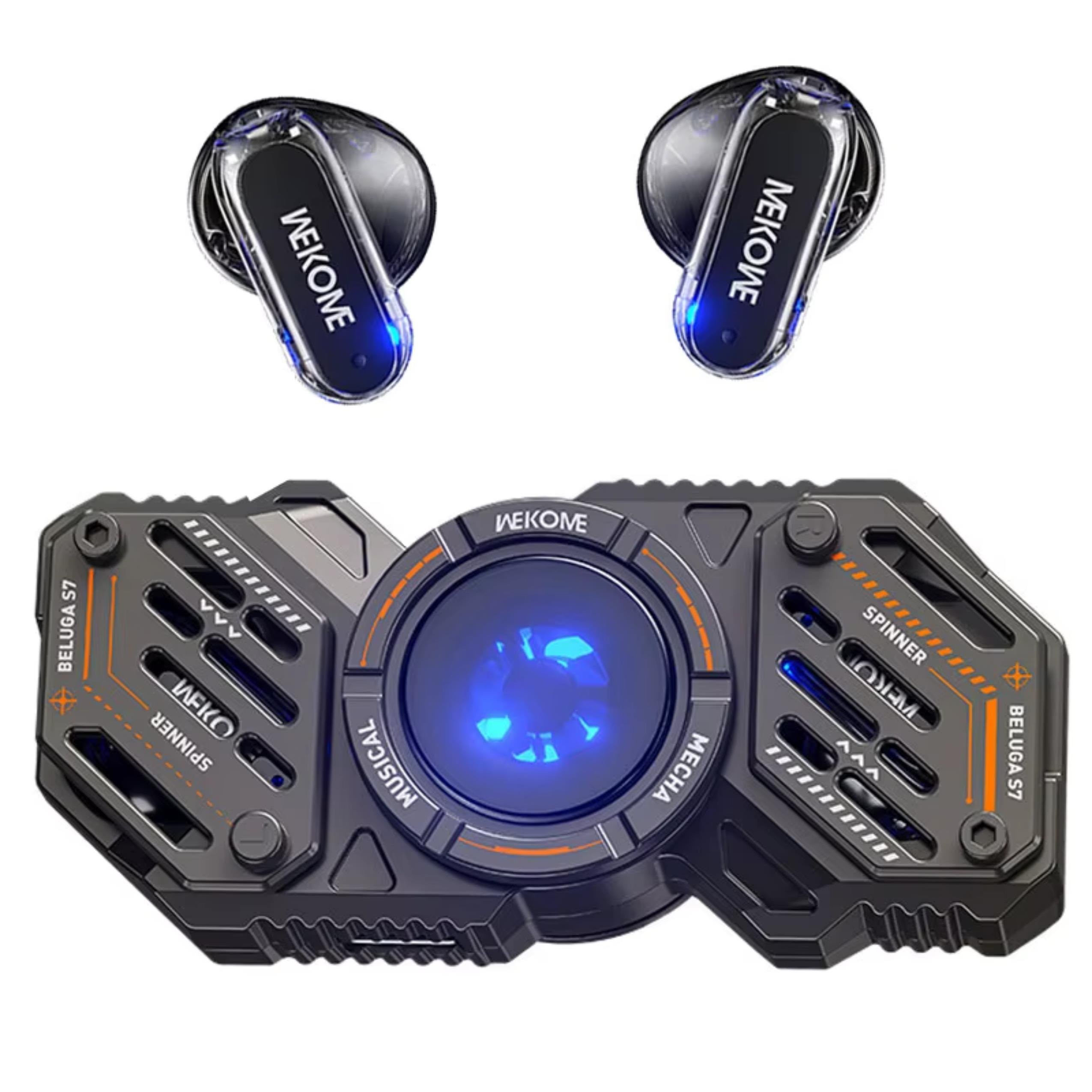 F6 Siyah Stres Çarkı Özellikli Bluetooth Kulaklık
