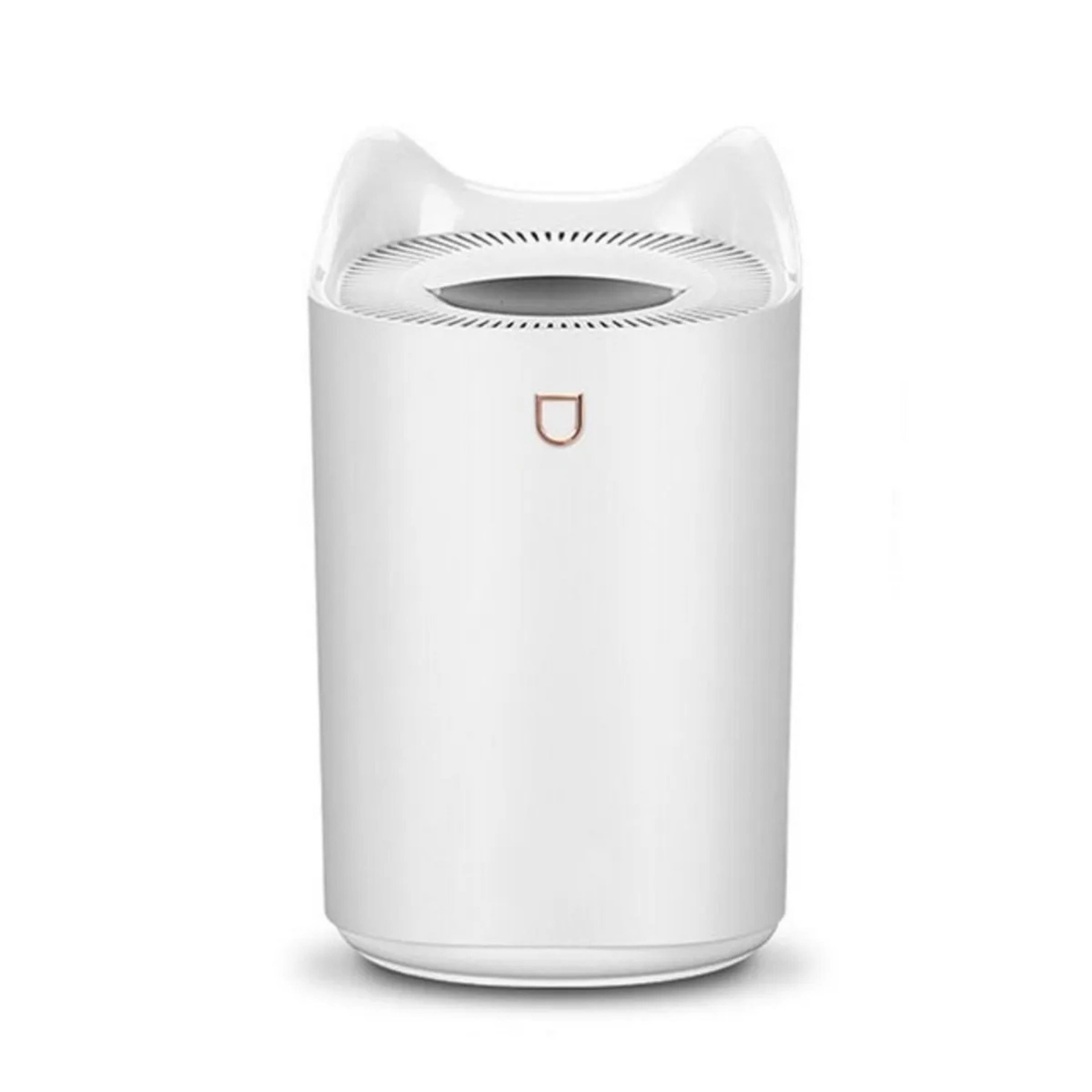 Beyaz Humıdıfıer Hava Nemlendirici Büyük Kapasiteli 3000ml Ultrasonik Aroma Difüzörü