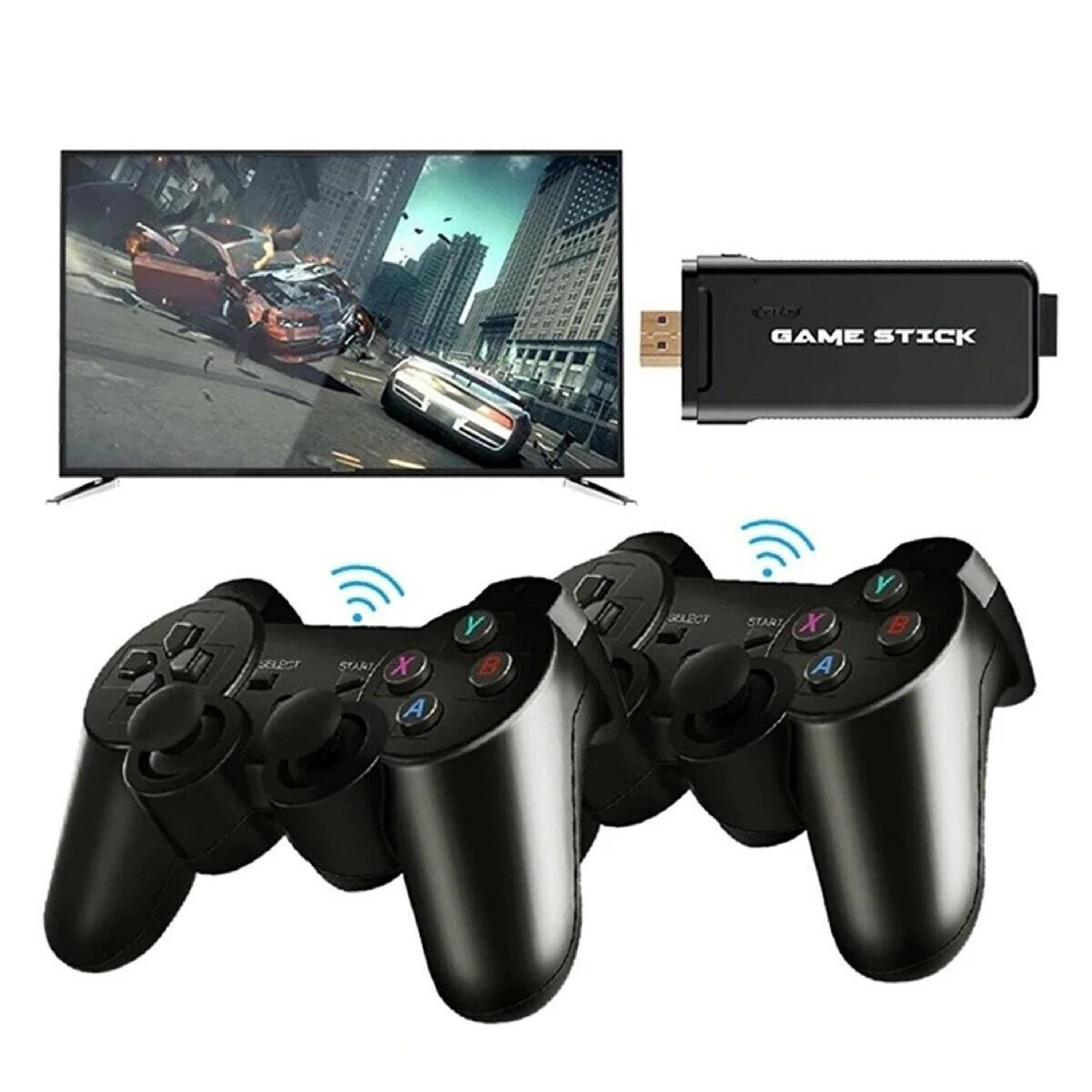 Game Box 5G Android TV + Game Siyah İki Kollu