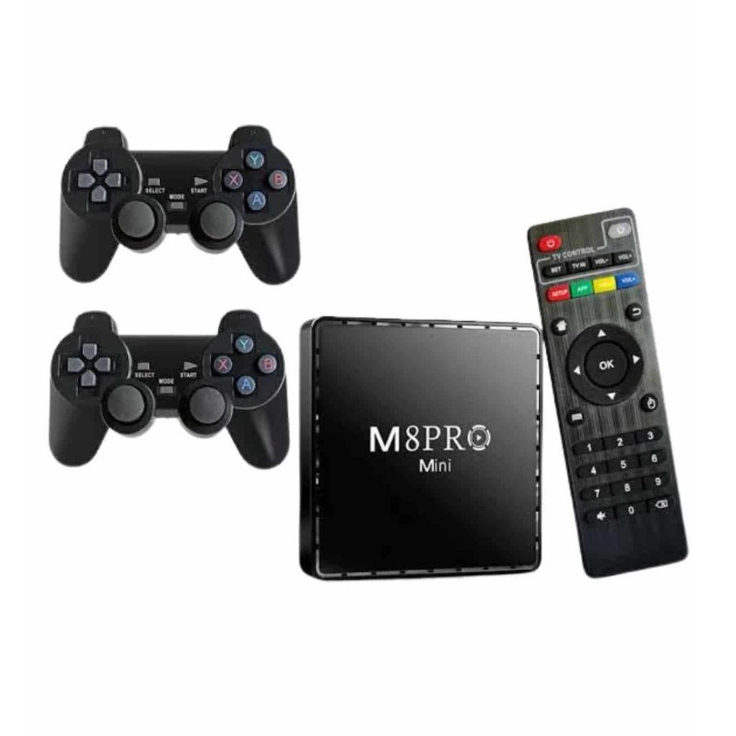 M8 Pro Mini Android Box Ve Game Box 2 Oyun Kolu Oyun Konsolu 2In1