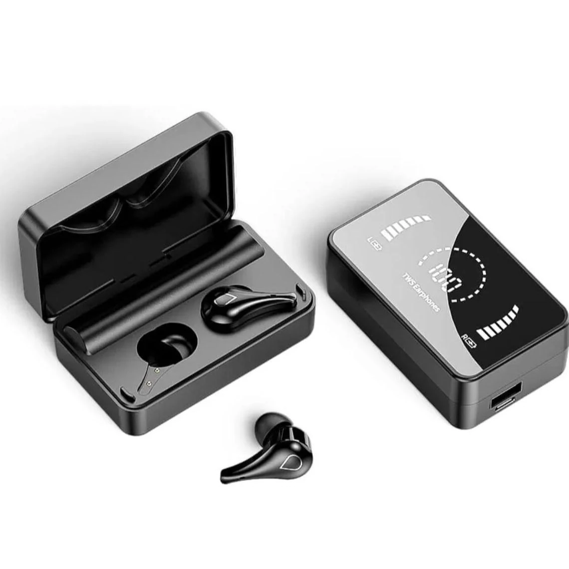 HS3 Powerbanklı 3500 MH Aynalı Kulak İçi Bluetooth Kulaklık