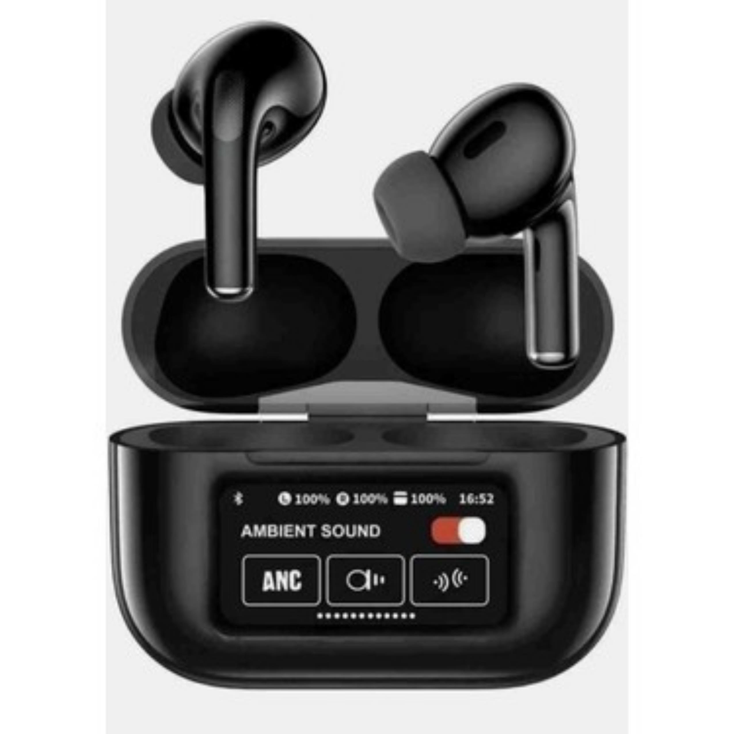 ED Siyah Dijital Göstergeli Kulak İçi Bluetooth Kulaklık