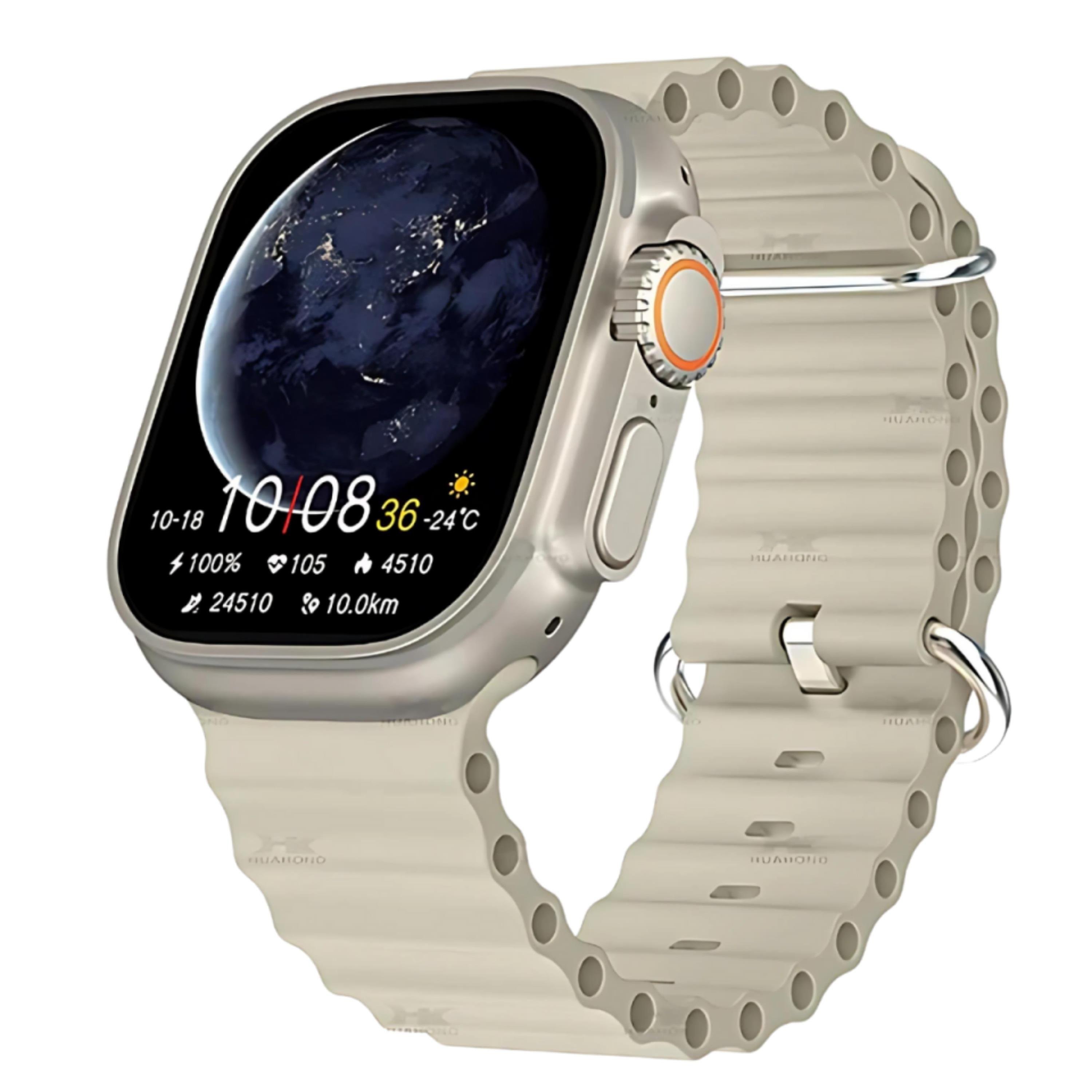 HK10 Ultra3 49mm Amoled Ekran Çift Kordonlu Akıllı Saat
