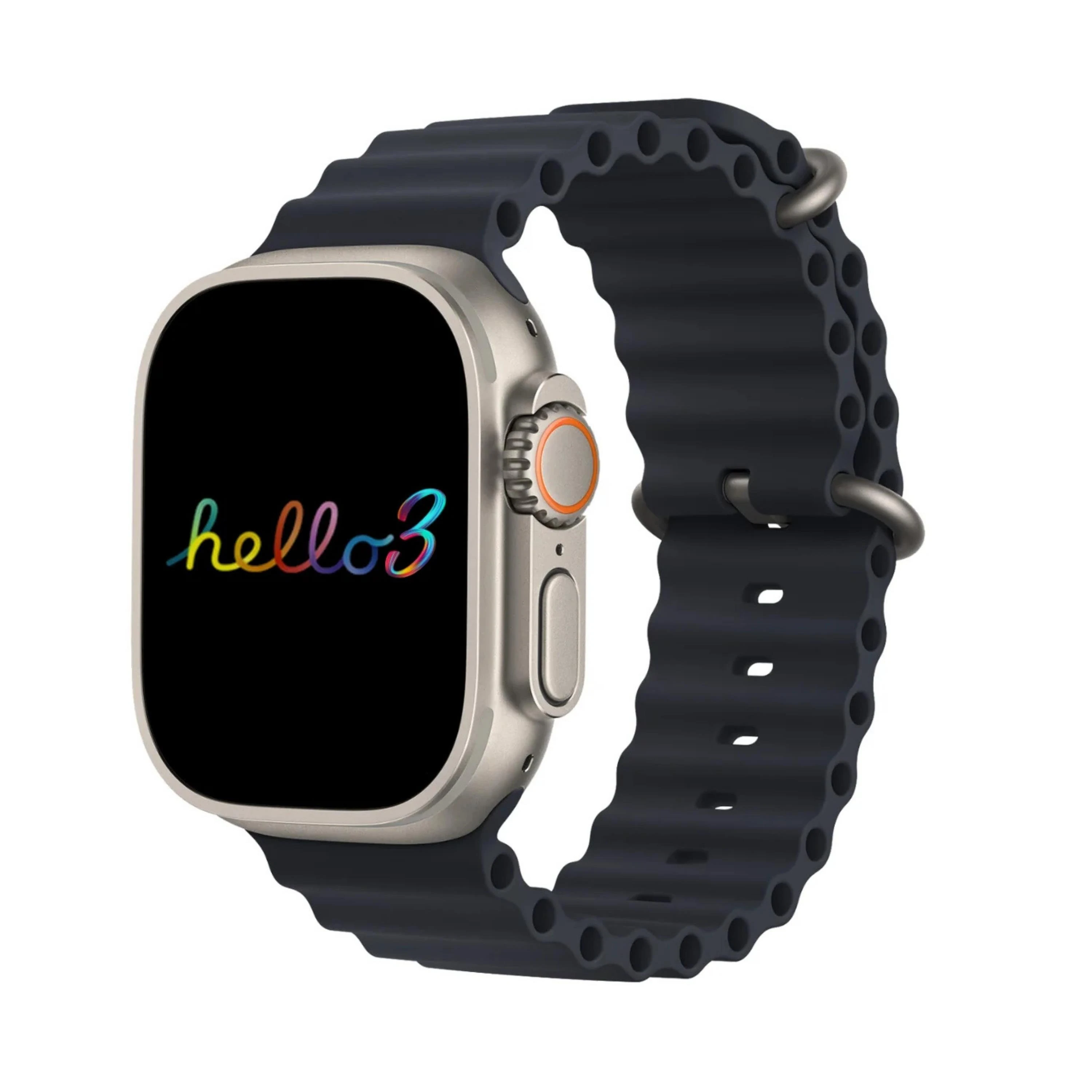 Hello 3 Ultra Çift Kordonlu Amoled Ekran Akıllı Saat