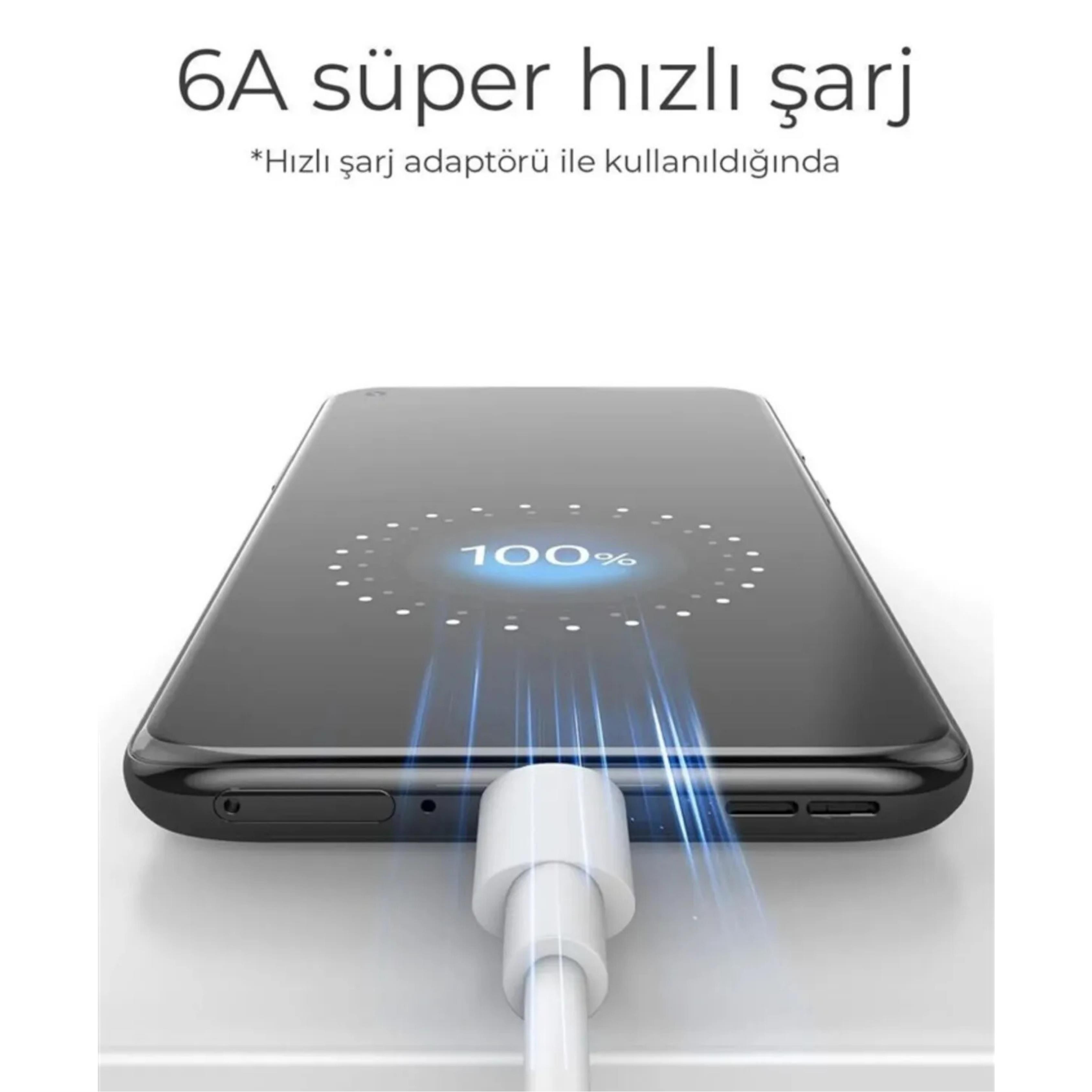 67 Watt Hızlı Turbo Kafa Ve Başlık Şarj Seti