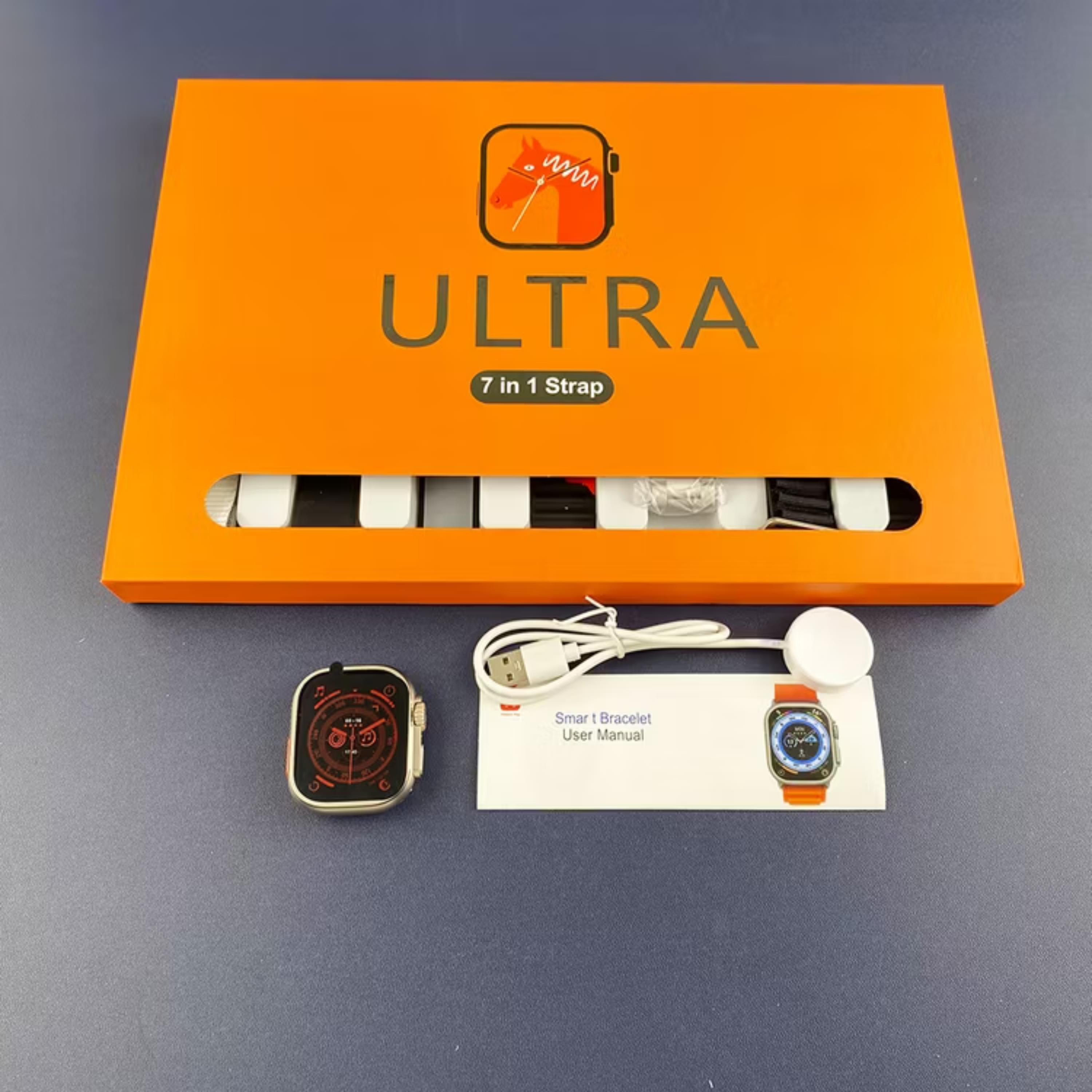 Watch 8 Ultra 7 Kordonlu Akıllı Saat