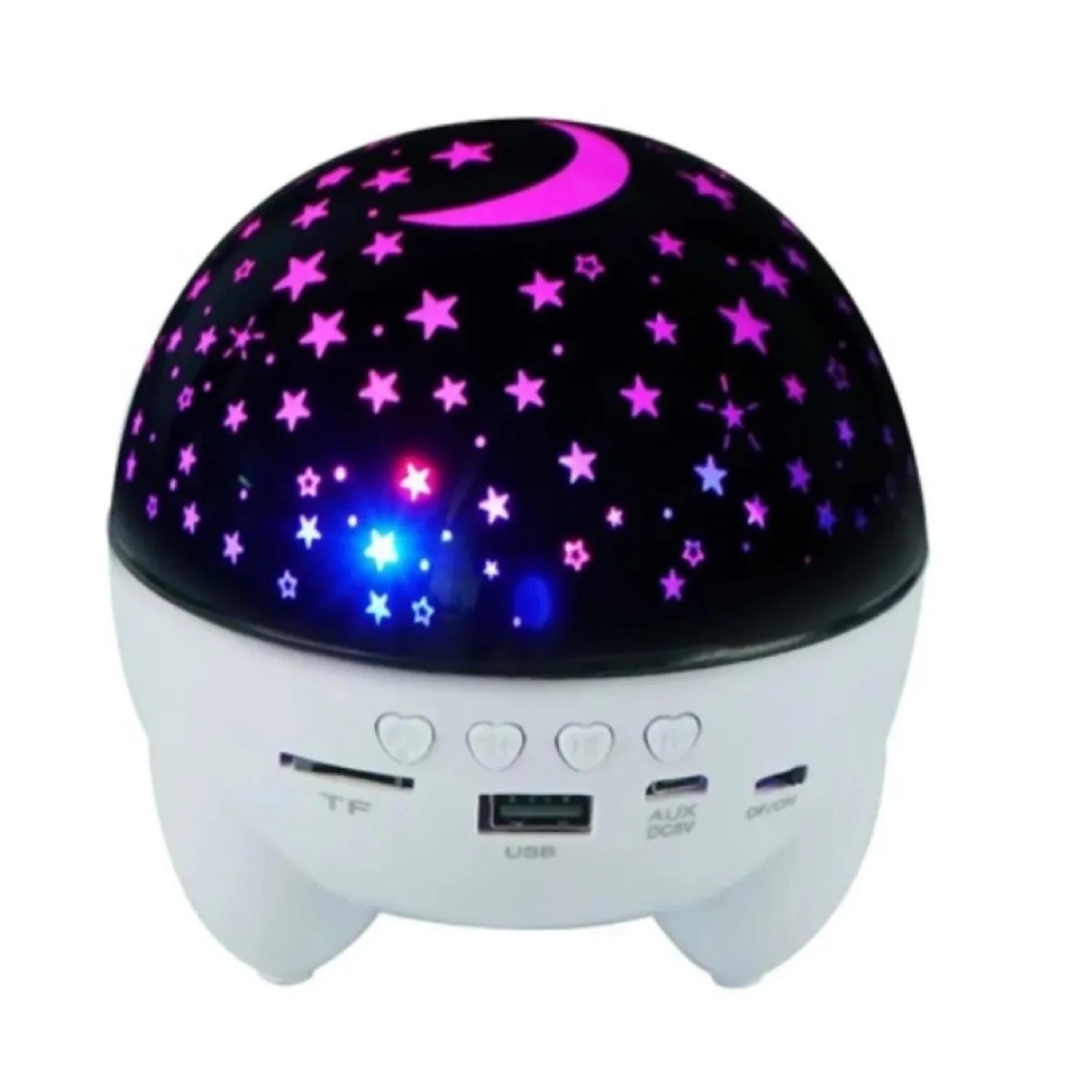 Beyaz Star Master YL666 Gece Lambası Bluetooth Hoparlör