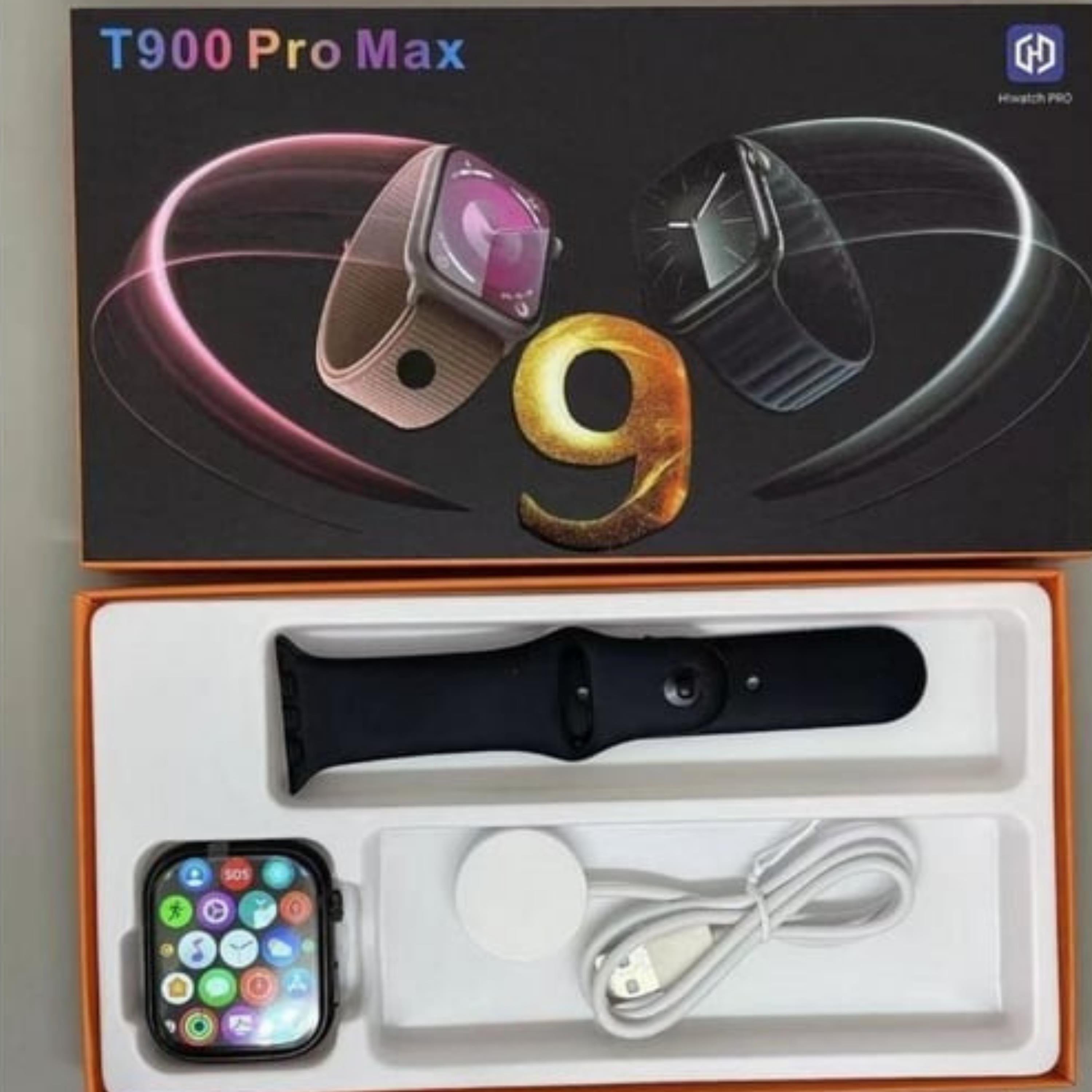 T900 Pro Max Çift Kordonlu Akıllı Saat