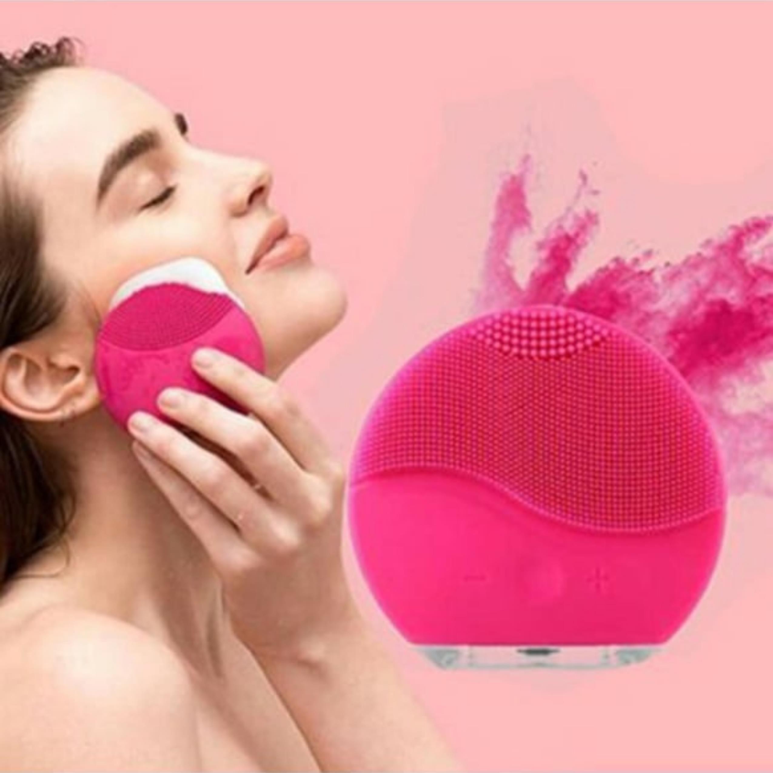 Pembe Forever Şarjlı Titreşimli Cilt Temizleme Cihazı