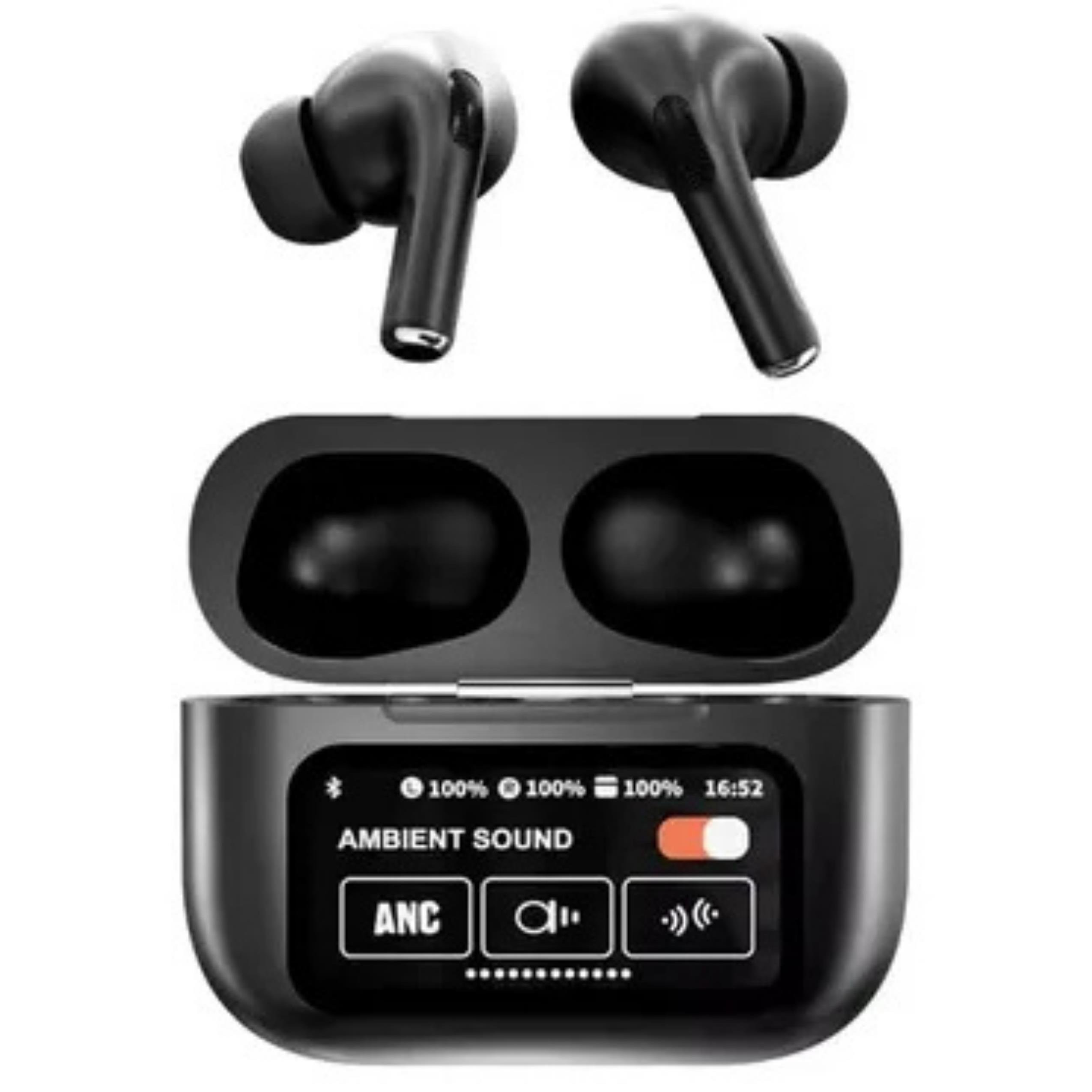ED Siyah Dijital Göstergeli Kulak İçi Bluetooth Kulaklık