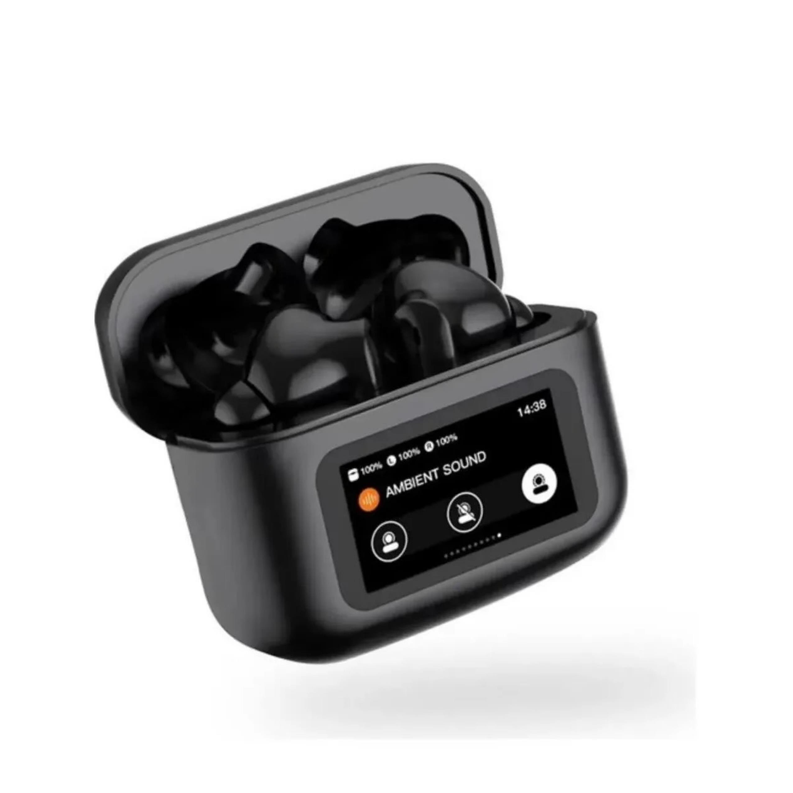 ED Siyah Dijital Göstergeli Kulak İçi Bluetooth Kulaklık