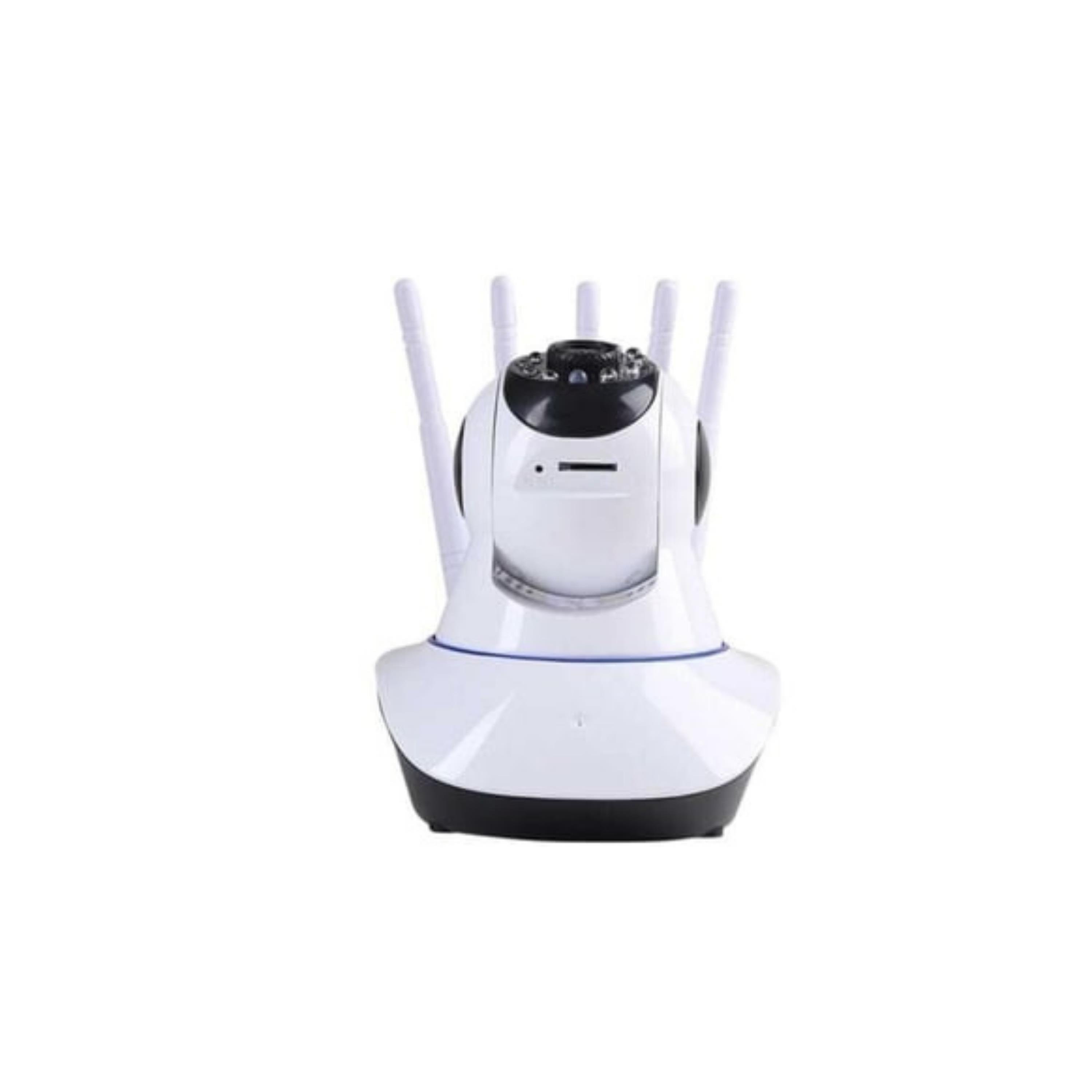 360º Hd Wifi Kablosuz 5 Antenli Ip Bebek ve Güvenlik Kamerası Gece Görüşlü