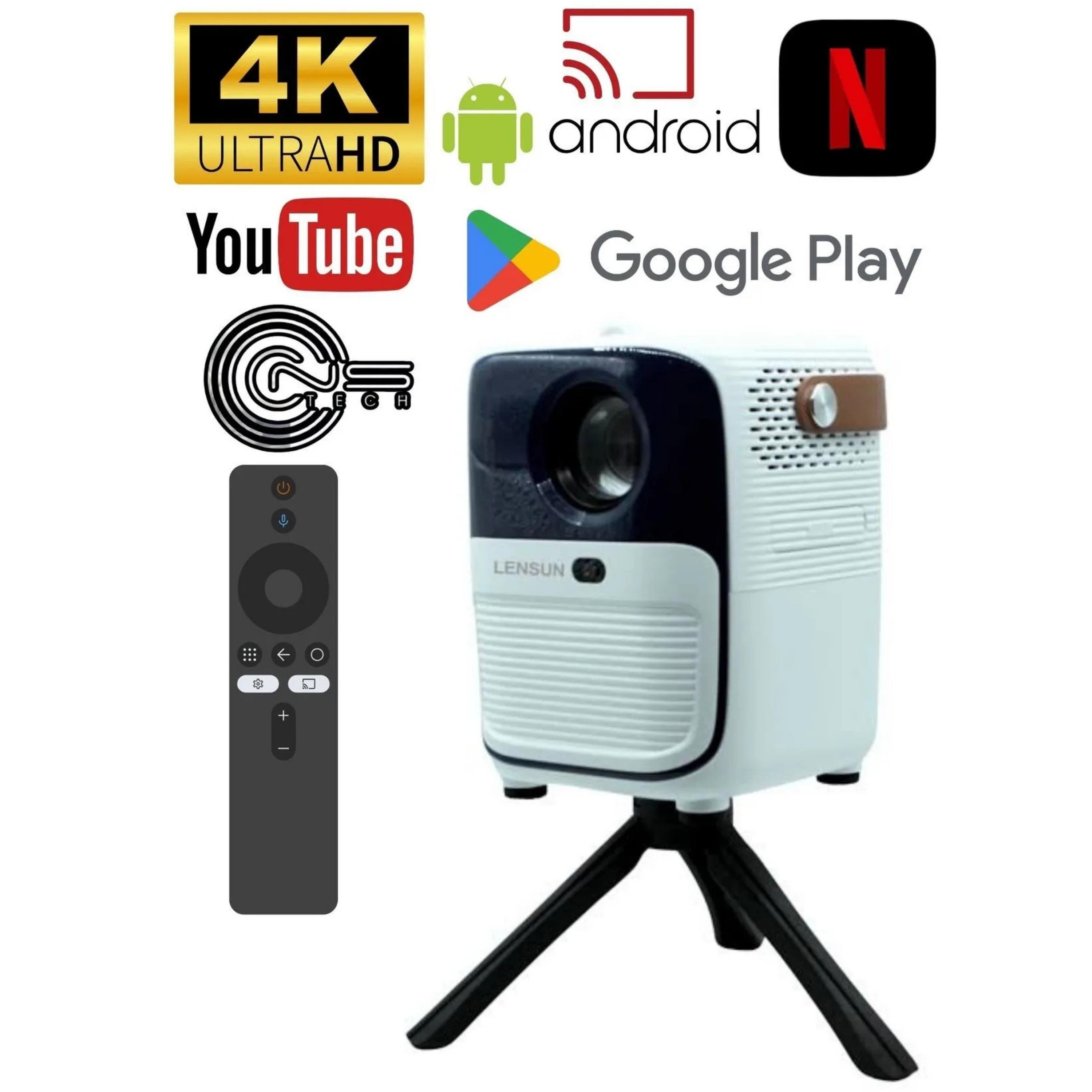 Lensun Taşınabilir Android Ayaklı Sinema Projeksiyon Cihazı