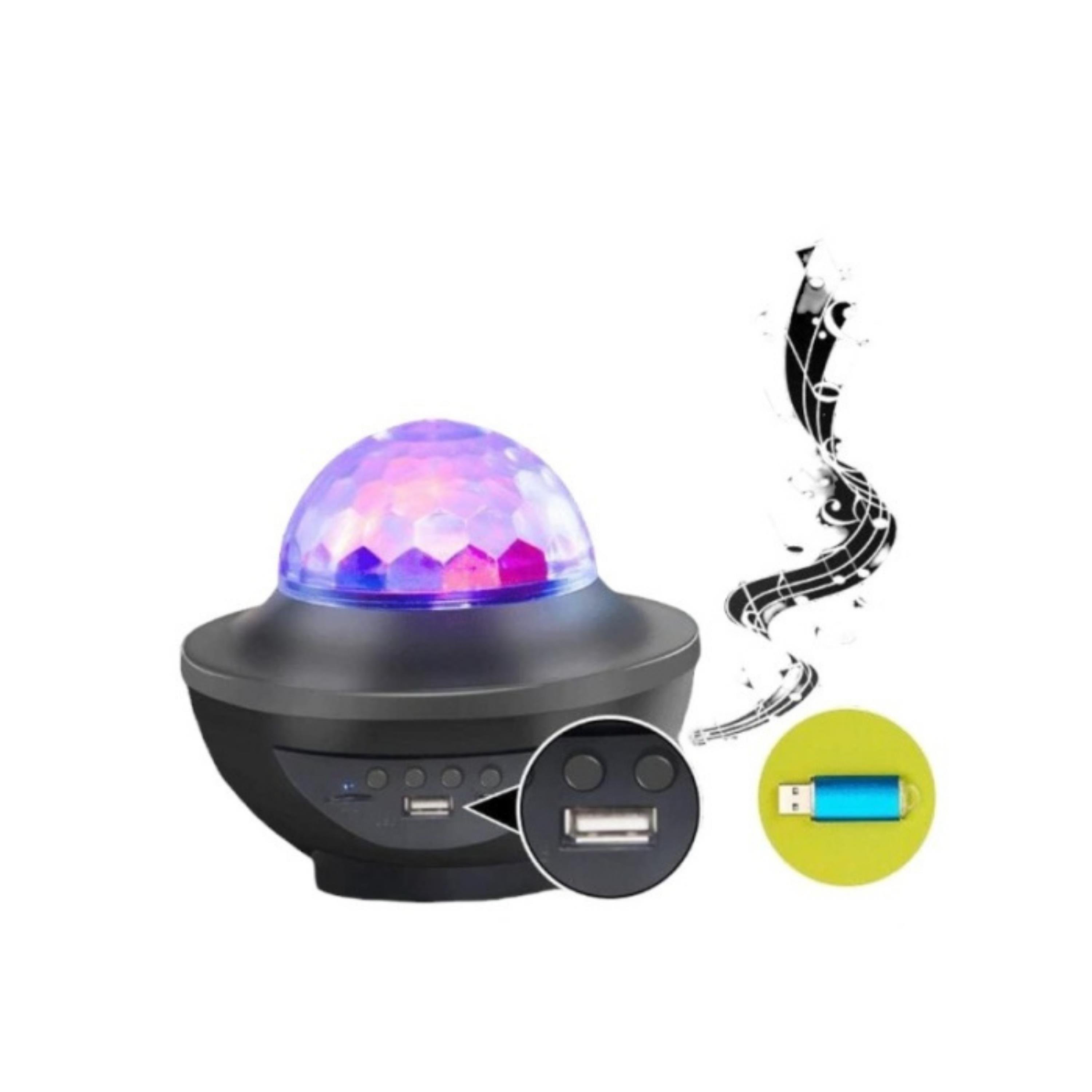 XY 918 Pro Disko Led Projeksiyon Bluetooth Hoparlör Gece Lambası