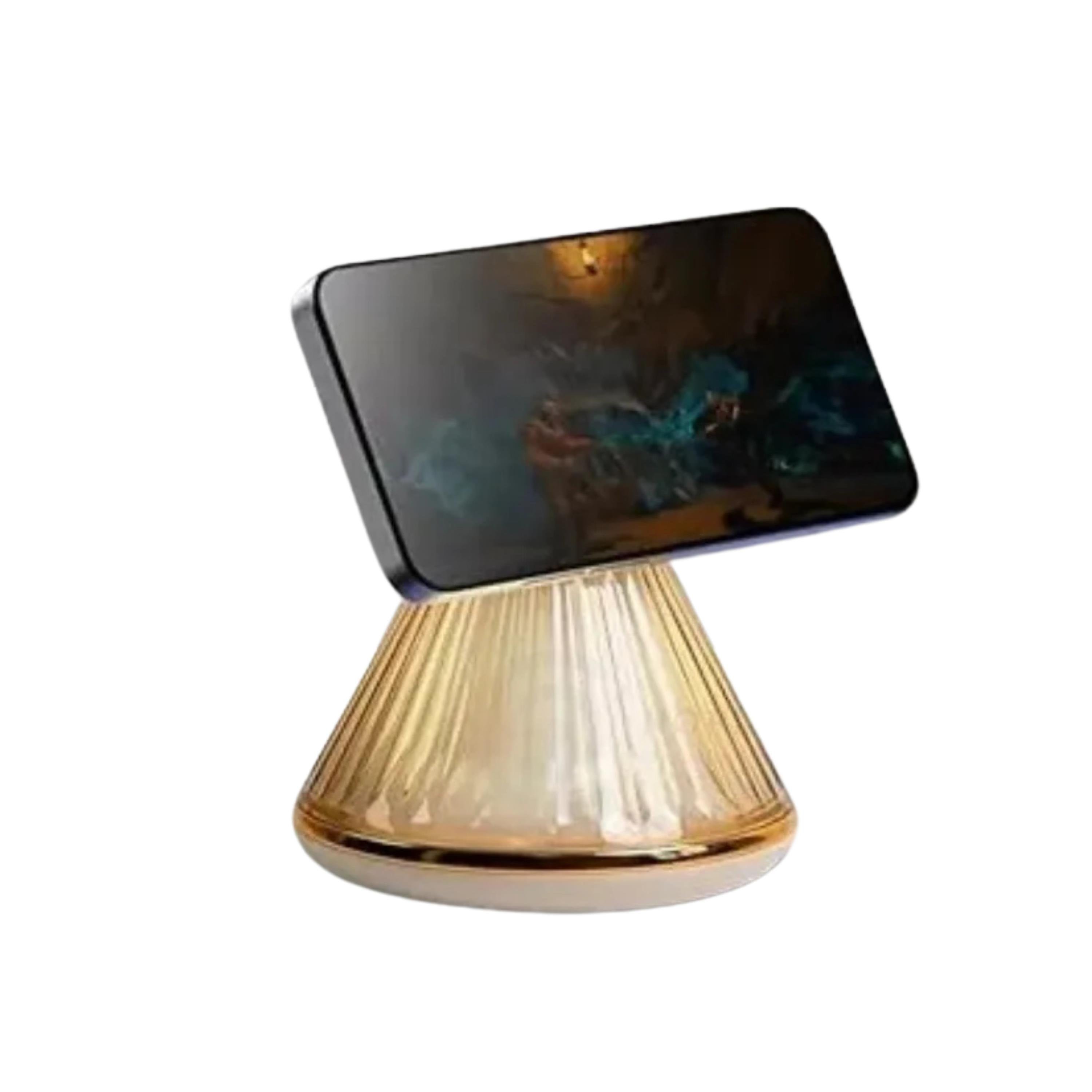 Gold 15W Manyetik Kablosuz Hızlı Şarj Standı Ve Gece Lambası