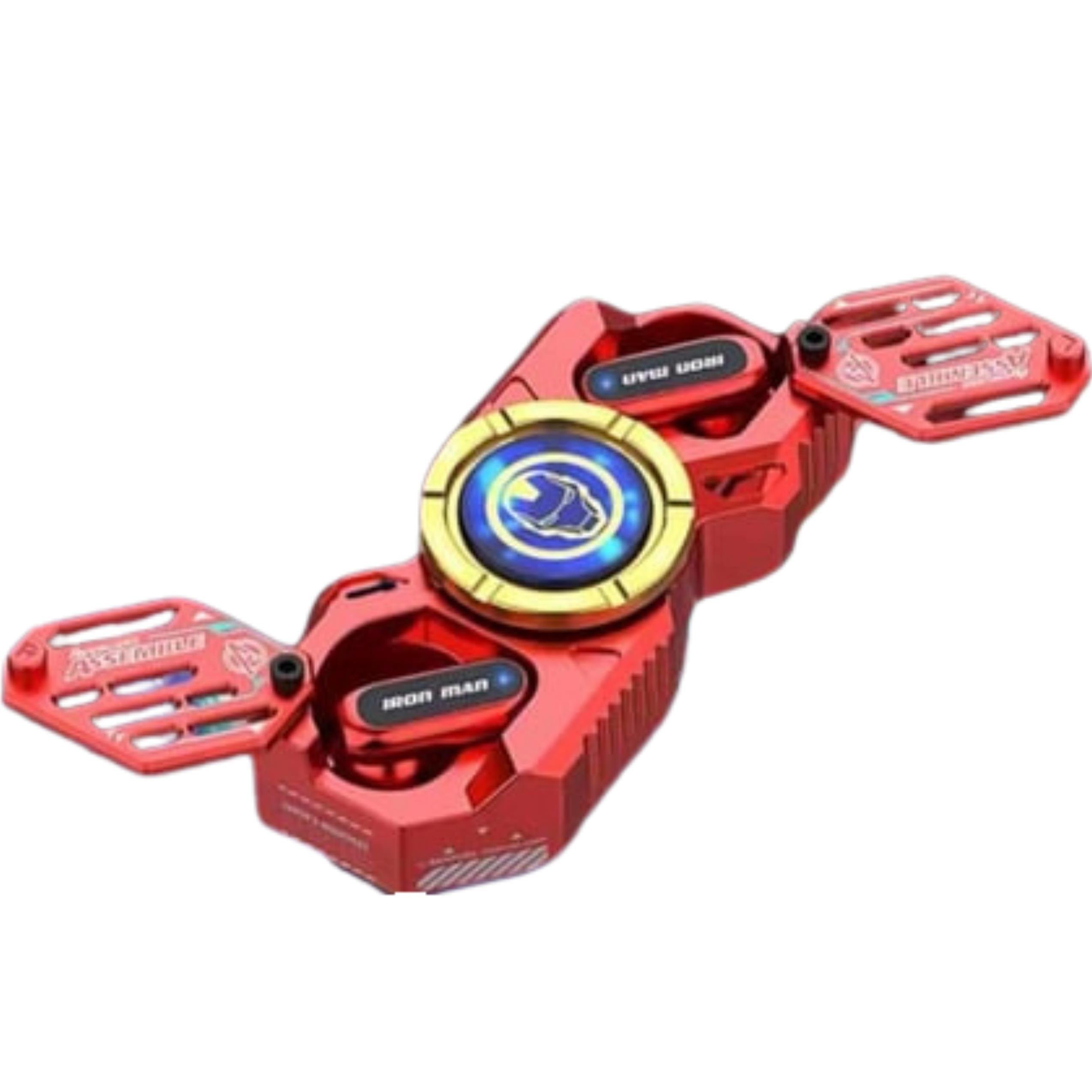 F6 Kırmızı Stres Çarkı Özellikli Marvel Bluetooth Kulaklık