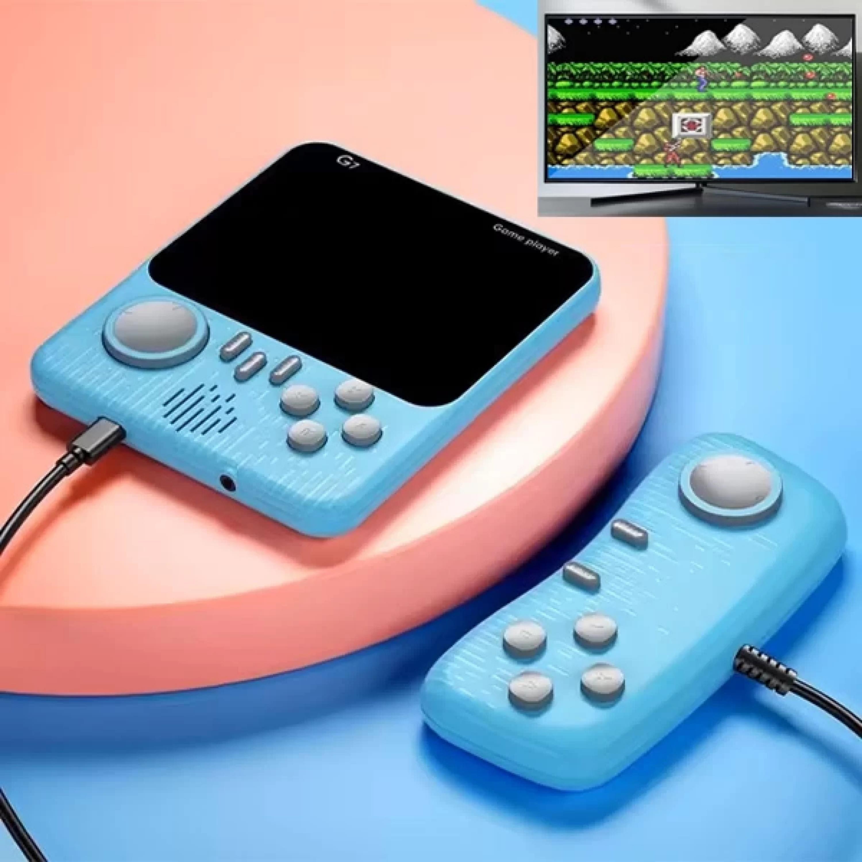G7 3.5 İnç LCD Ekran 666 Oyunlu Taşınabilir Atari Retro Arcade El Konsolu