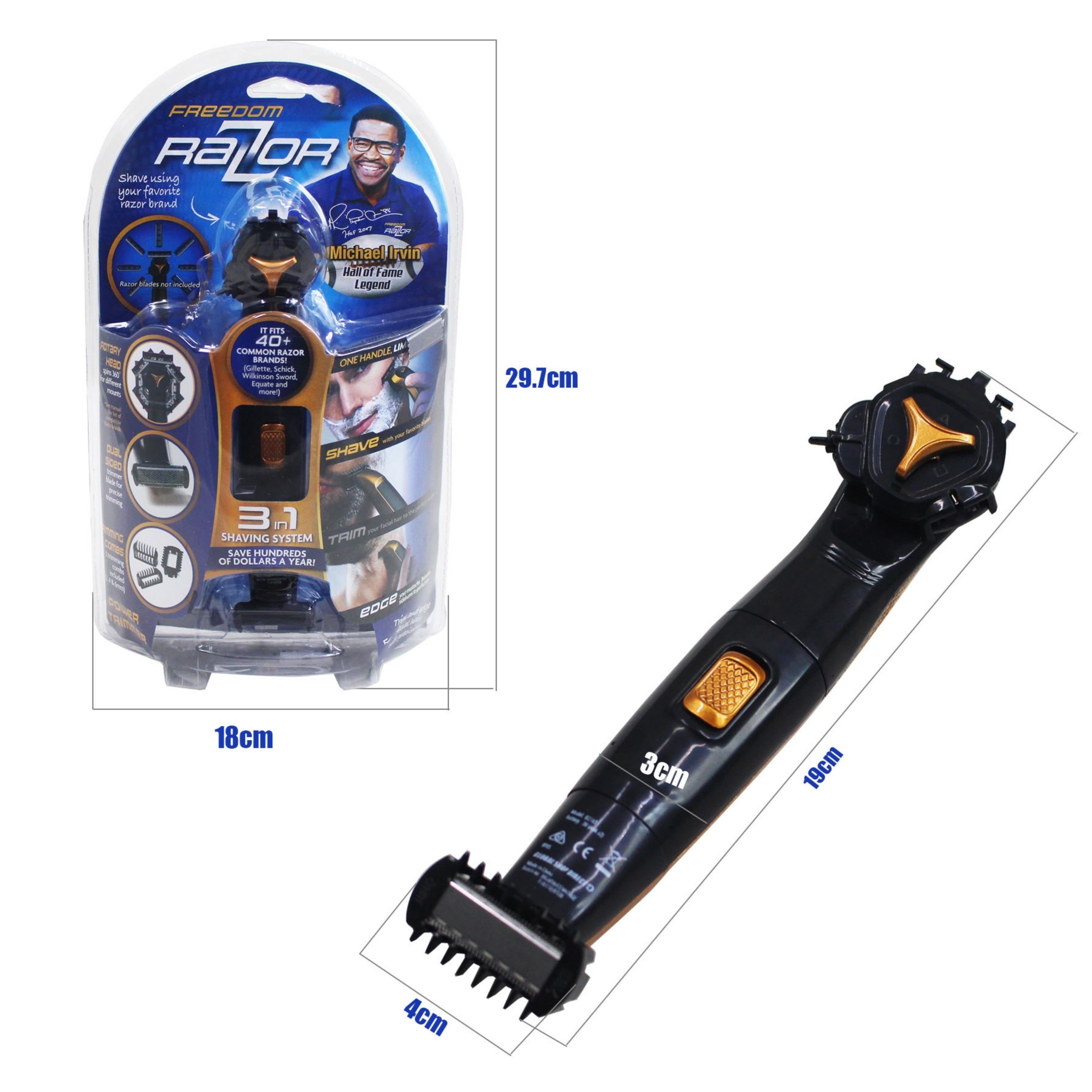 Razor 3'ü 1 Arada Tıraş Makinesi Seti