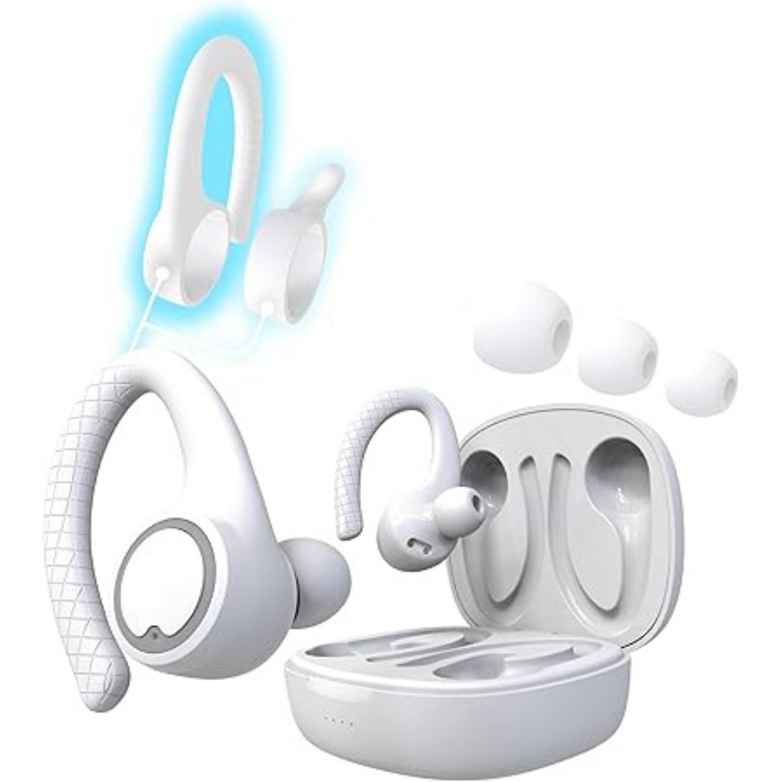 Beyaz Buds Pro Bluetooth Kulaklık 310 Saat Batery Beyaz