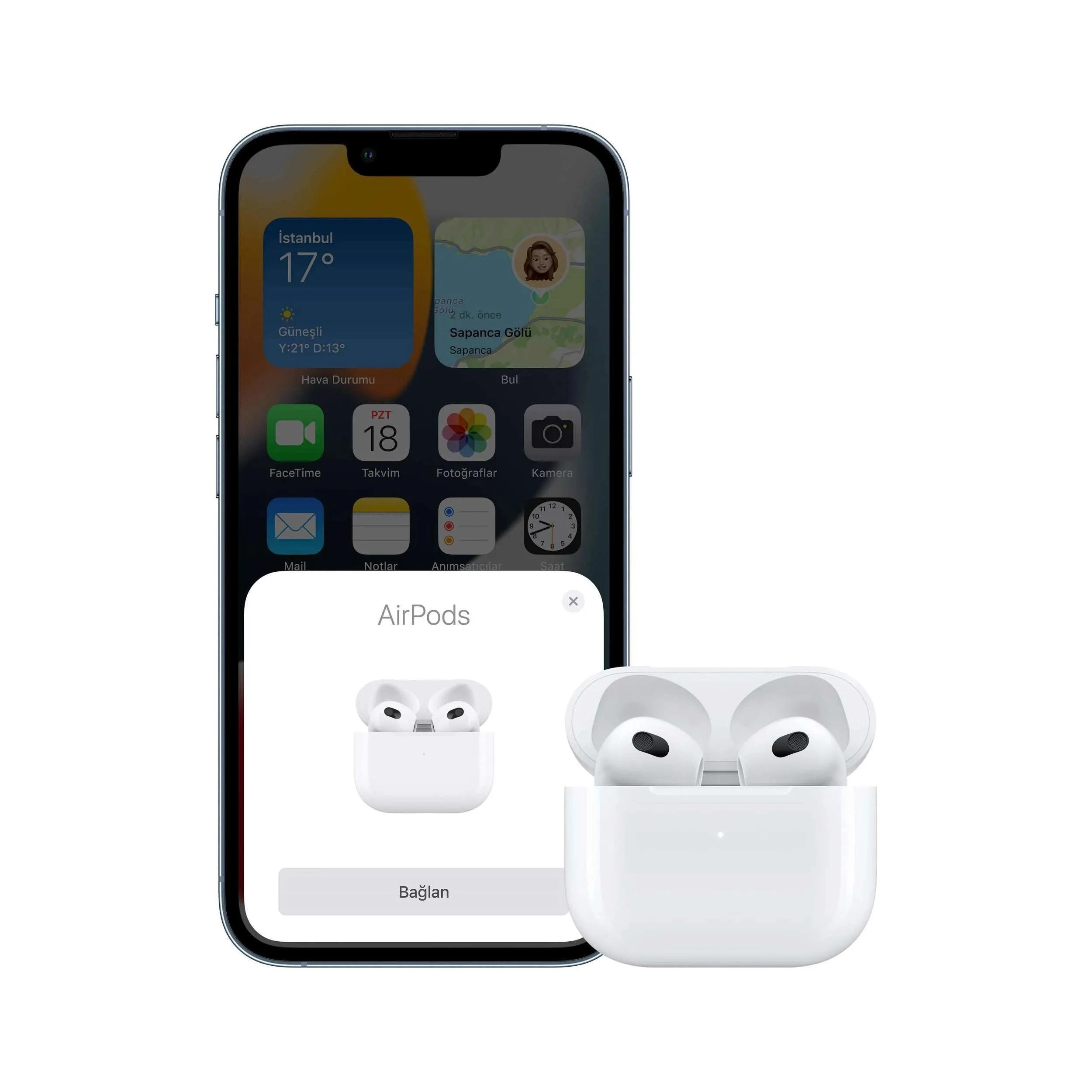Airpods 3.Nesil Kulak İçi Kablosuz Kulaklık