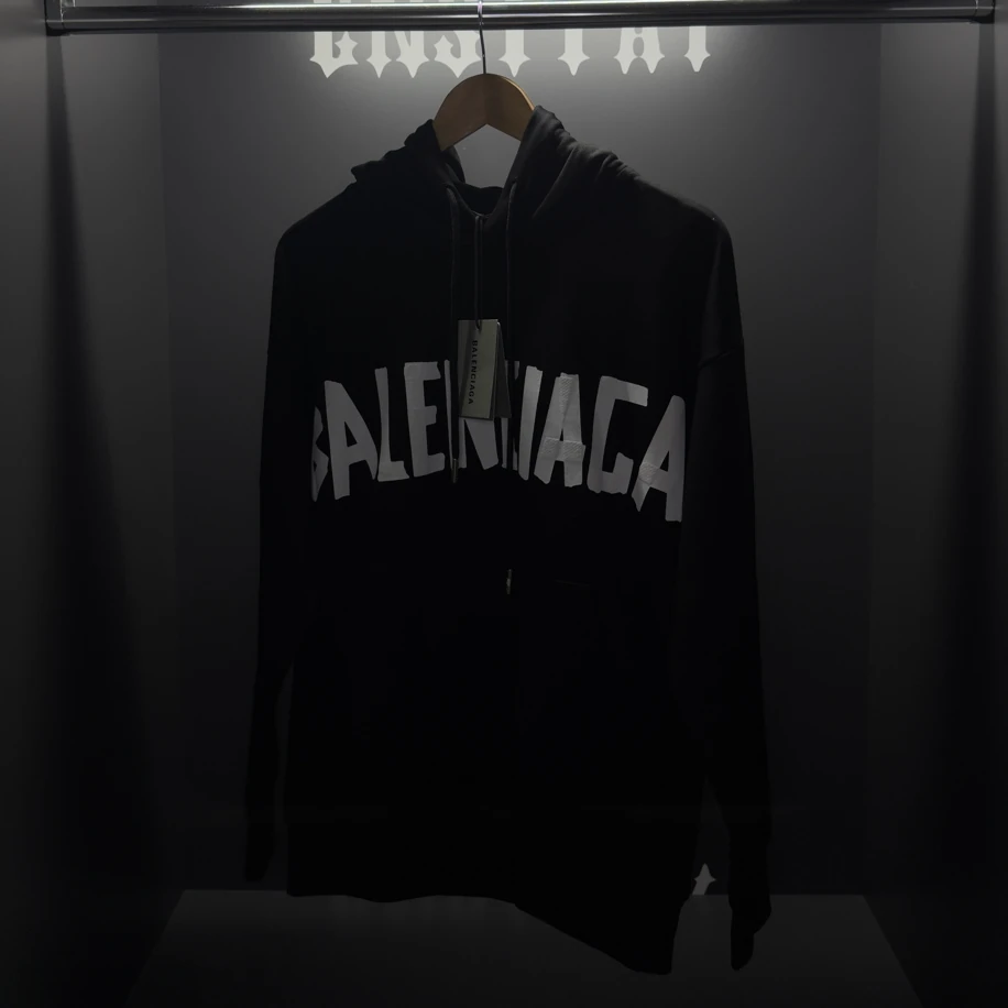 BALENCIAGA  – Tape Type OG Hoodie