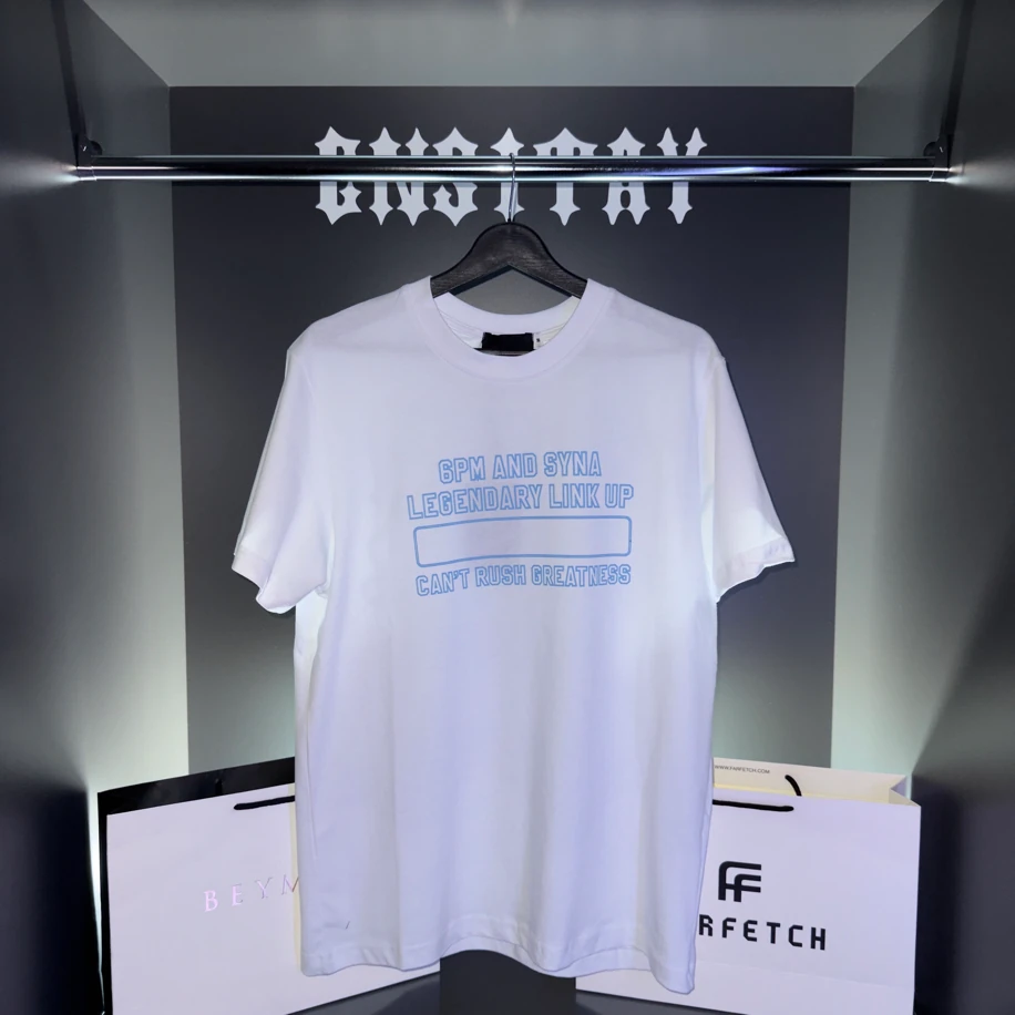 Syna x 6PM “White & Blue – Limitli Seri Tshirt