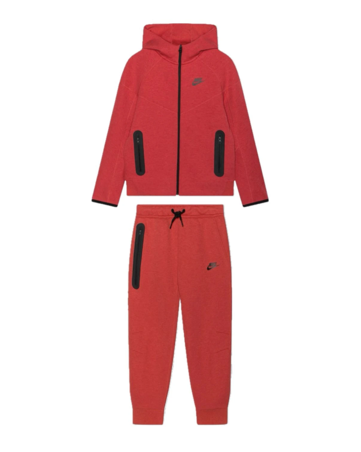 Nike Tech Fleece Kırmızı | Full Set Takım