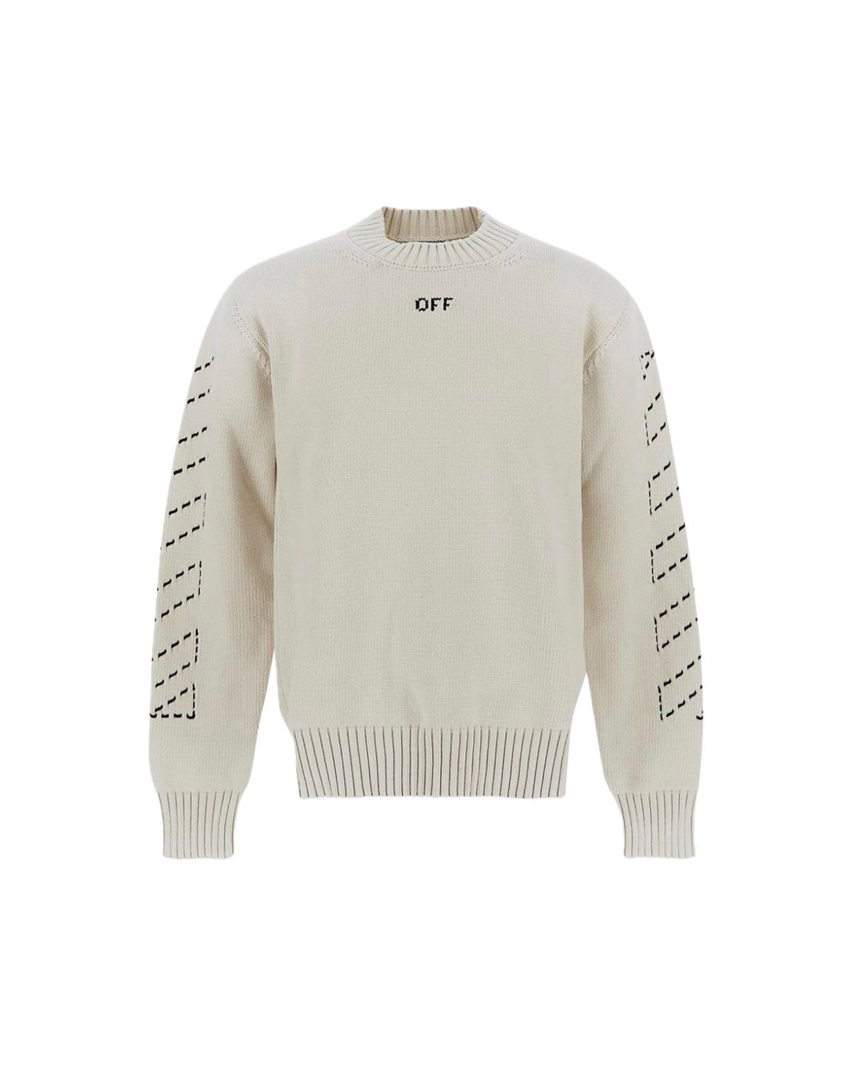 OFF-WHITE SWEATER – Cream Edition
