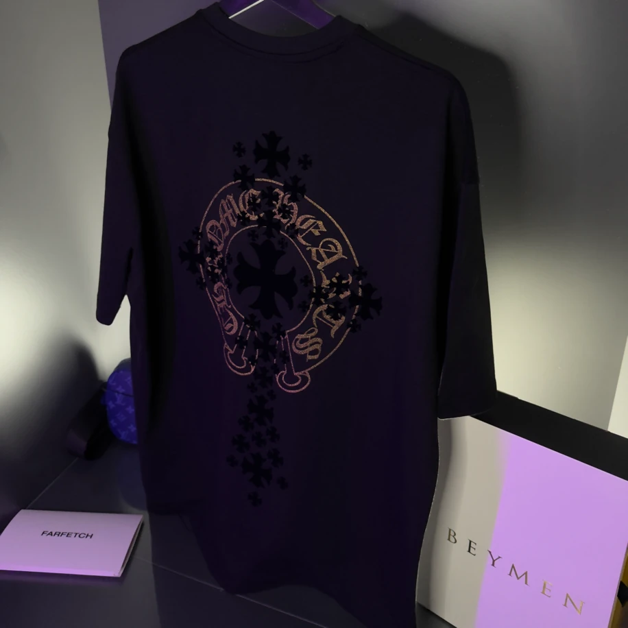 Chrome Hearts Tişört –⚡Logo Edition (Limited)