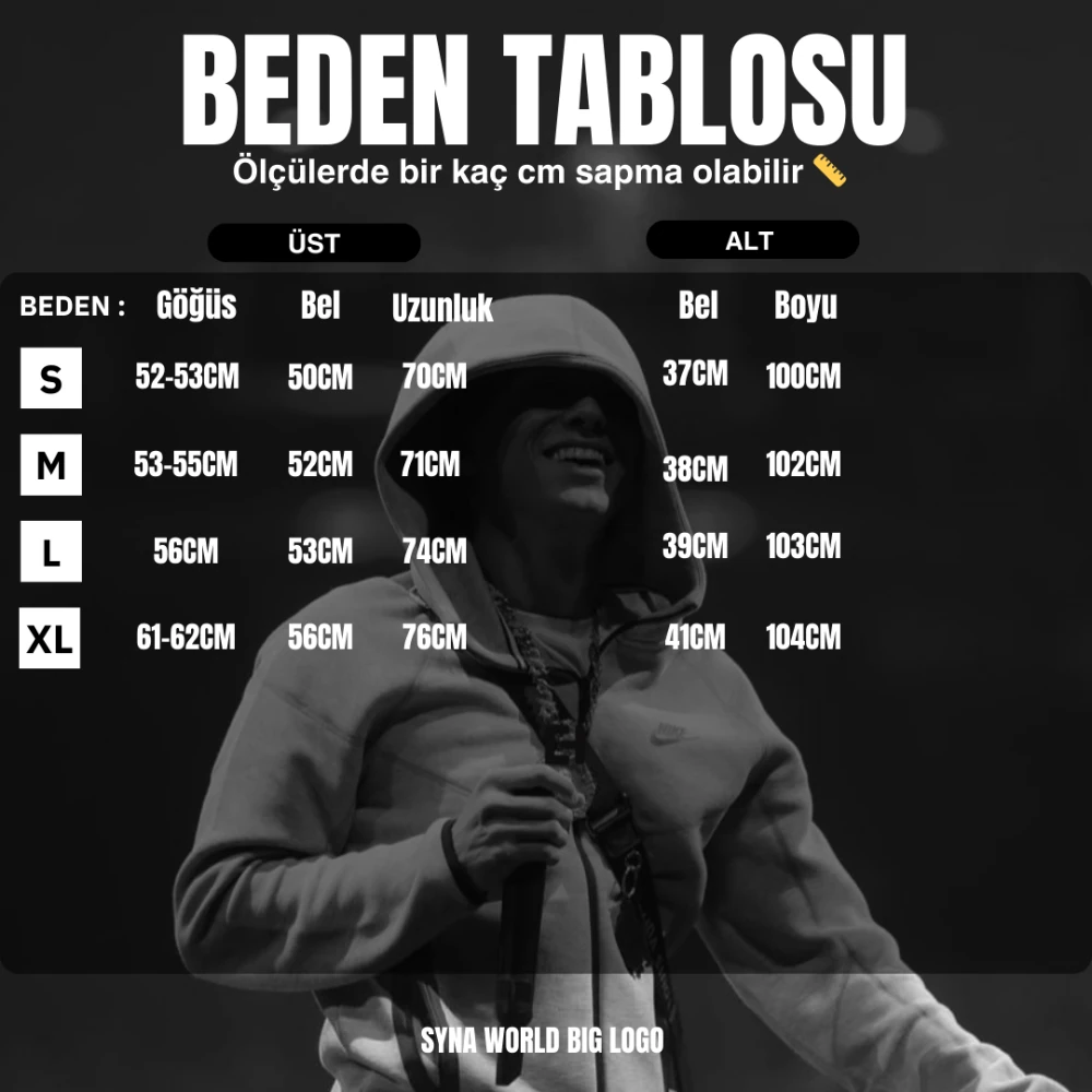 SYNA TEAM DRIP  – Full Black Flex