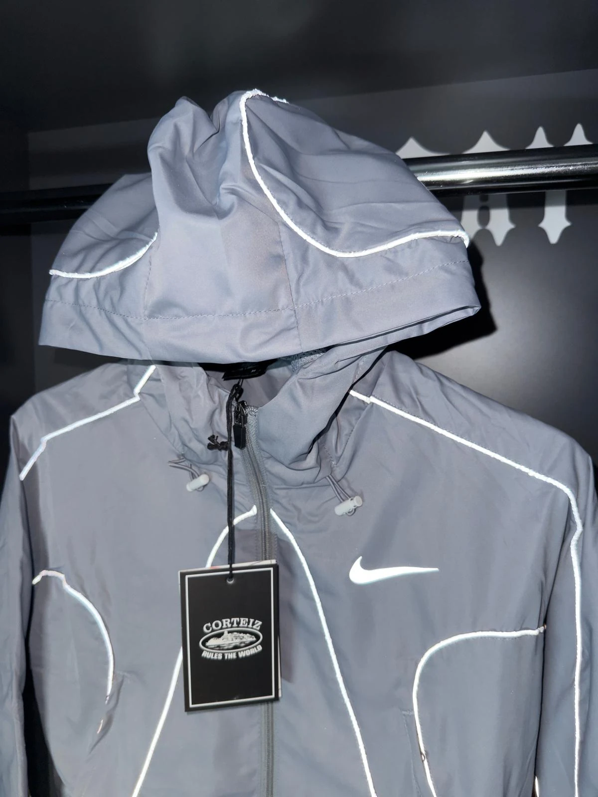 Corteiz x Nike NRG Onyx Eşofman Takımı Grey