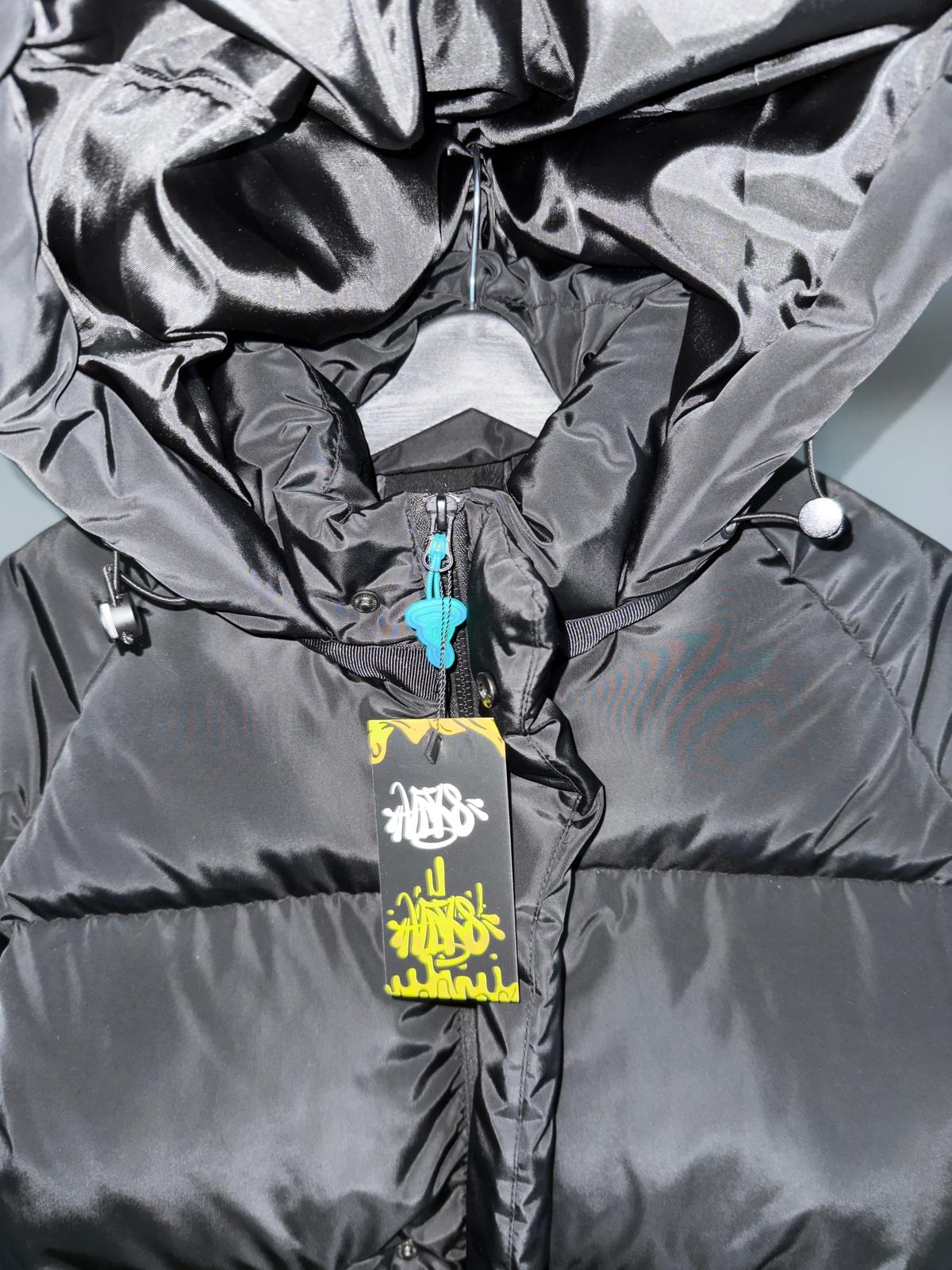 Syna Puffer Mont | Black&SkyBlue