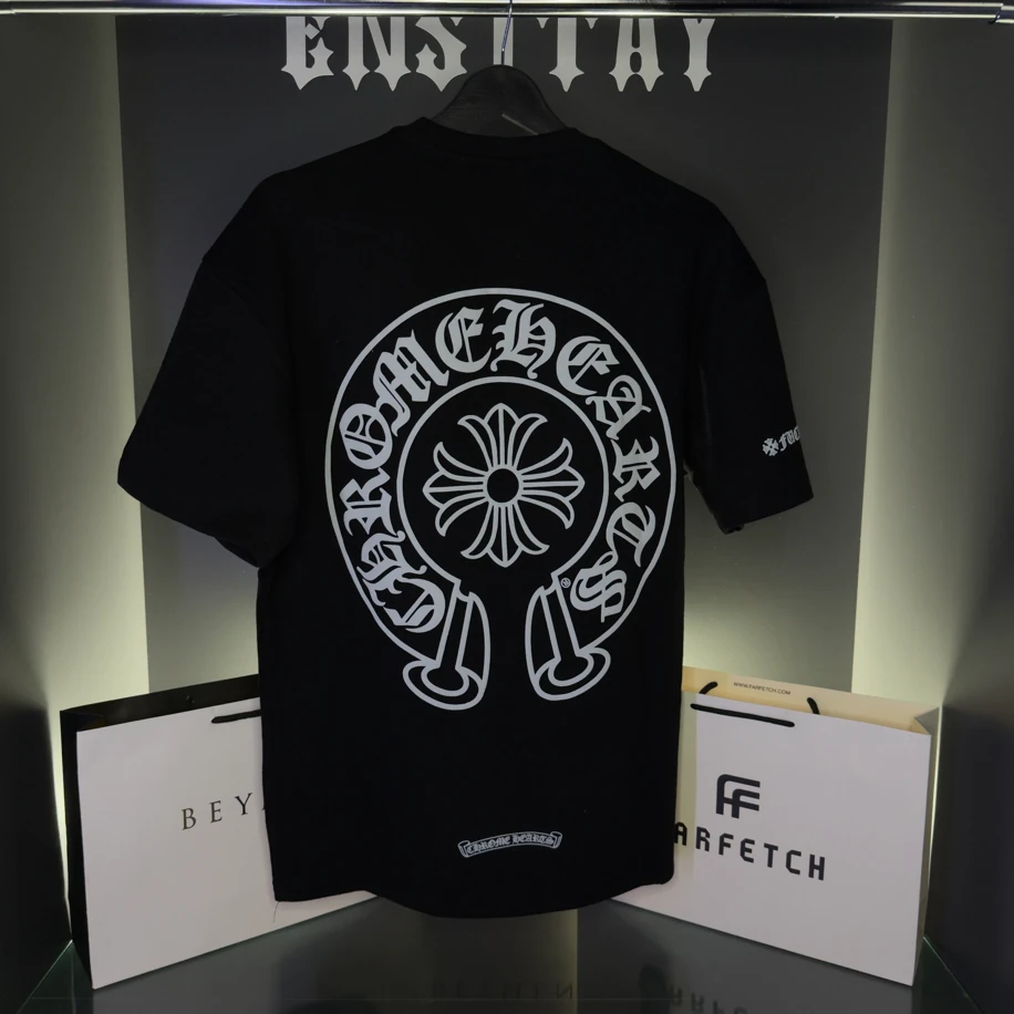 Chrome Hearts - Midnight Cross Tee – Siyah