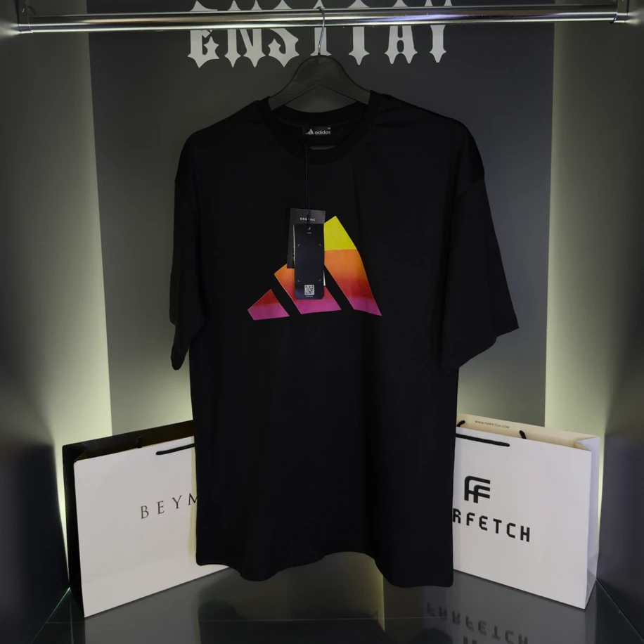 Adidas Black İconic T-shirt