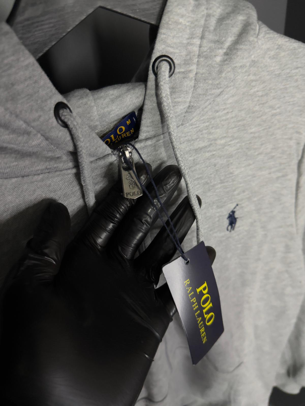 Ralph Lauren RL Grey Hoodie