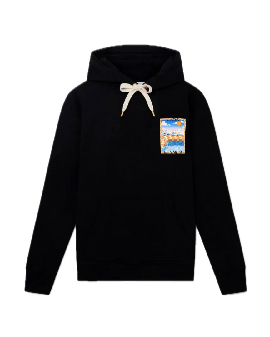 Casa Blanca Pool Siyah Hoodie