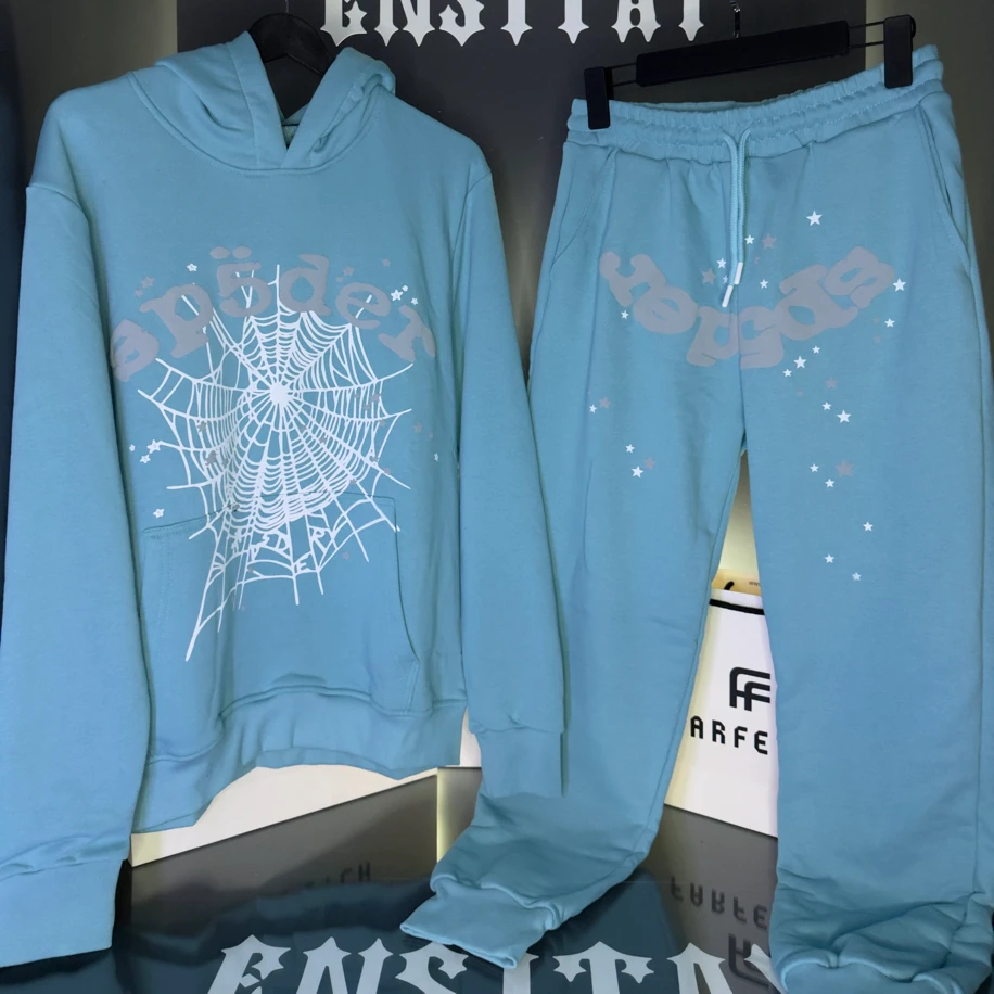 Sp5der Mavi Tracksuit | Blue Set