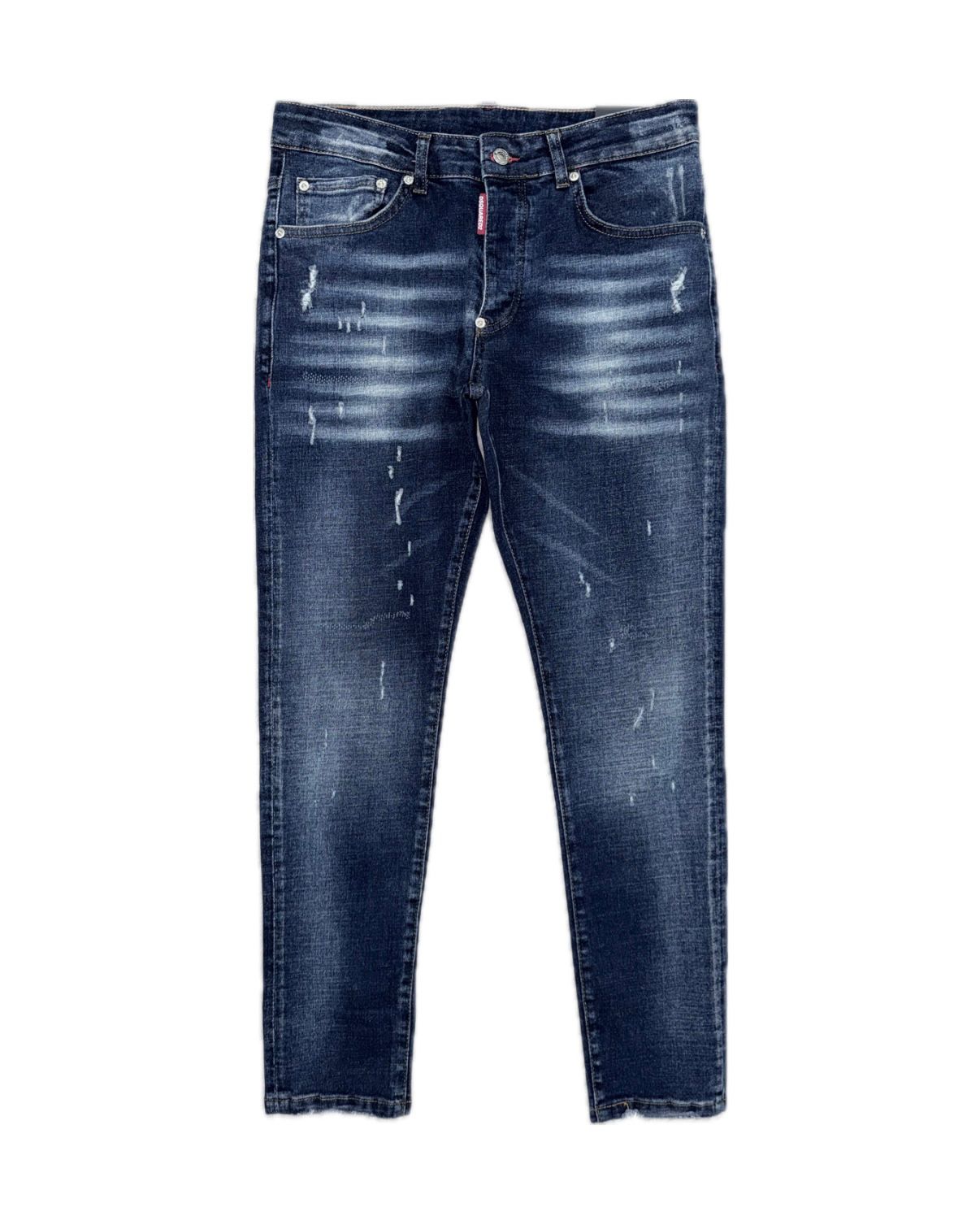 DSQ2 DRIPPED DENIM – Italian Fade v2 Blue