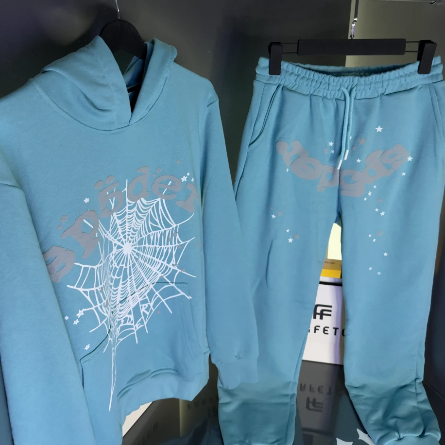 Sp5der Mavi Tracksuit | Blue Set