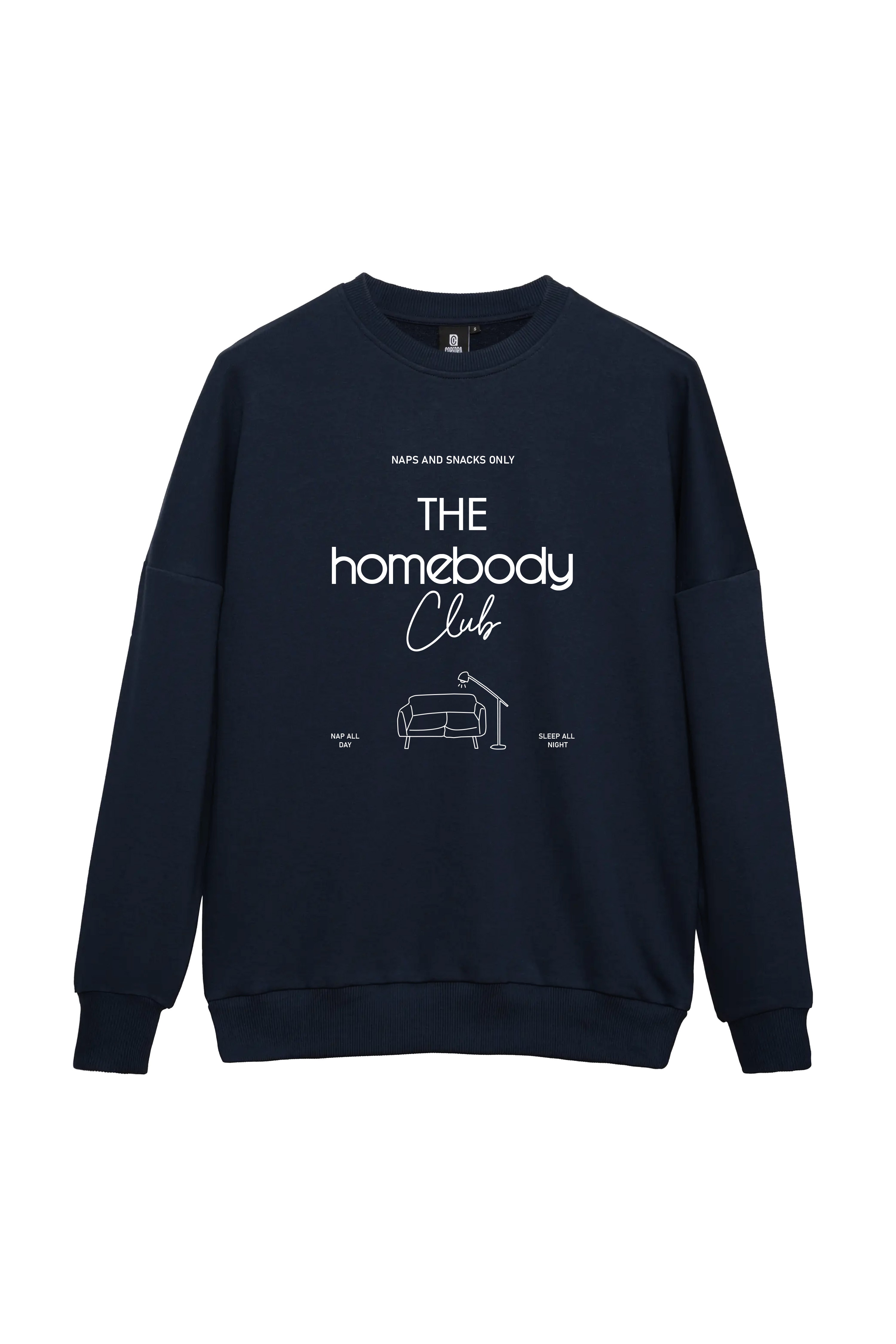 Homebody Oversize Sweatshirt  Kadın - Lacivert