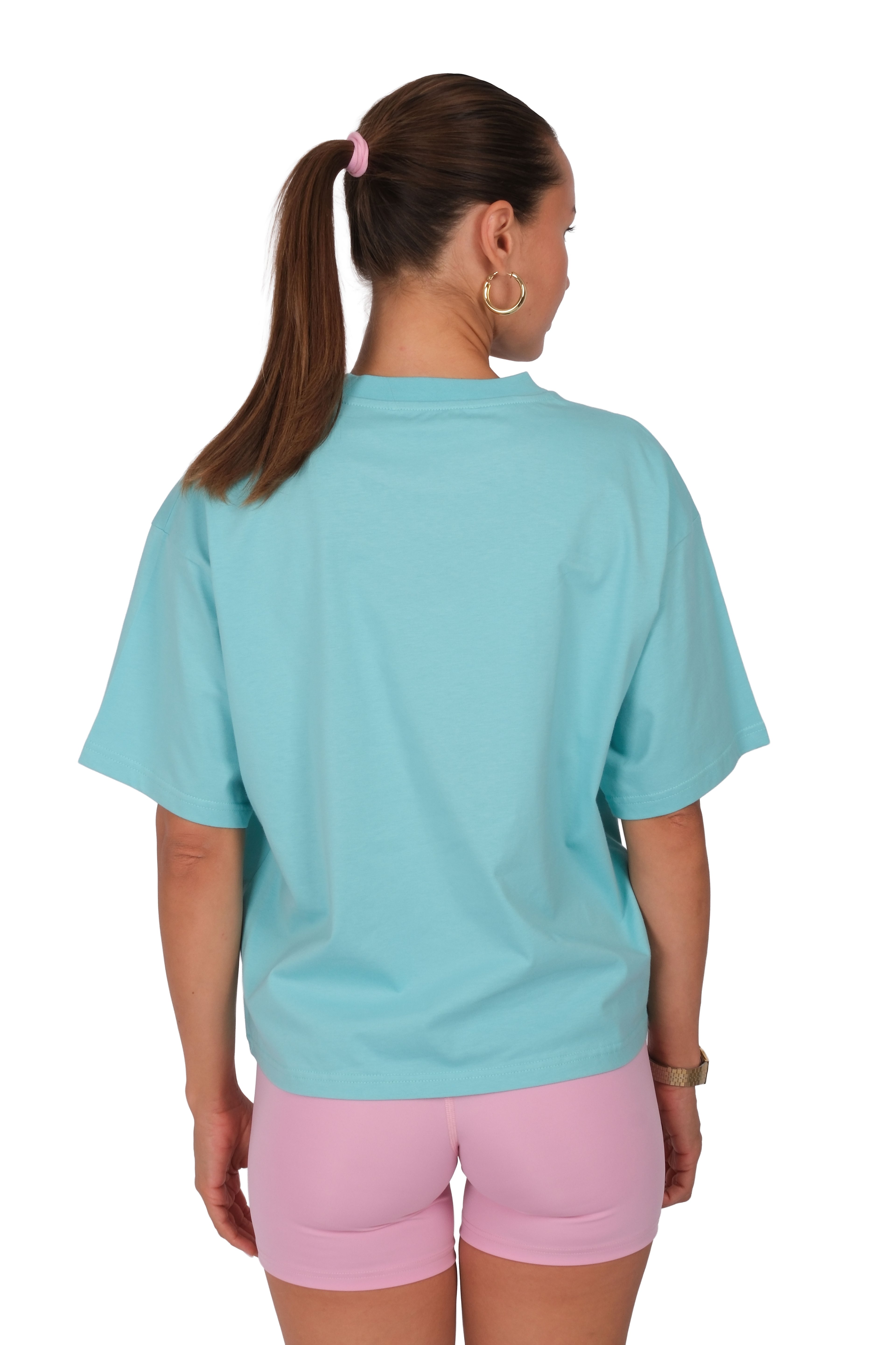 Thanks For Nothing Boxed Fit Kadın T-Shirt Mint C590
