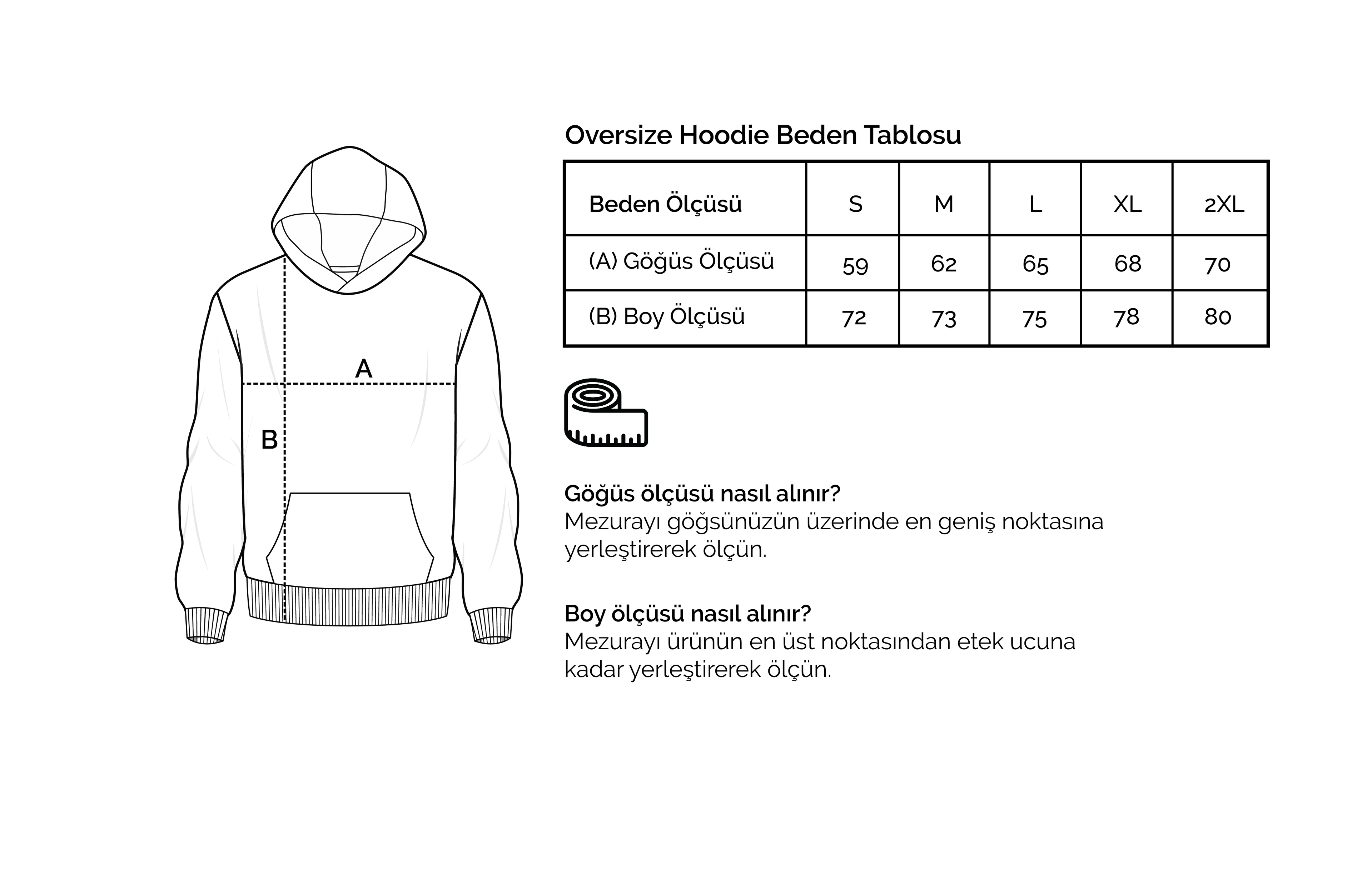 Basic Oversize Hoodie