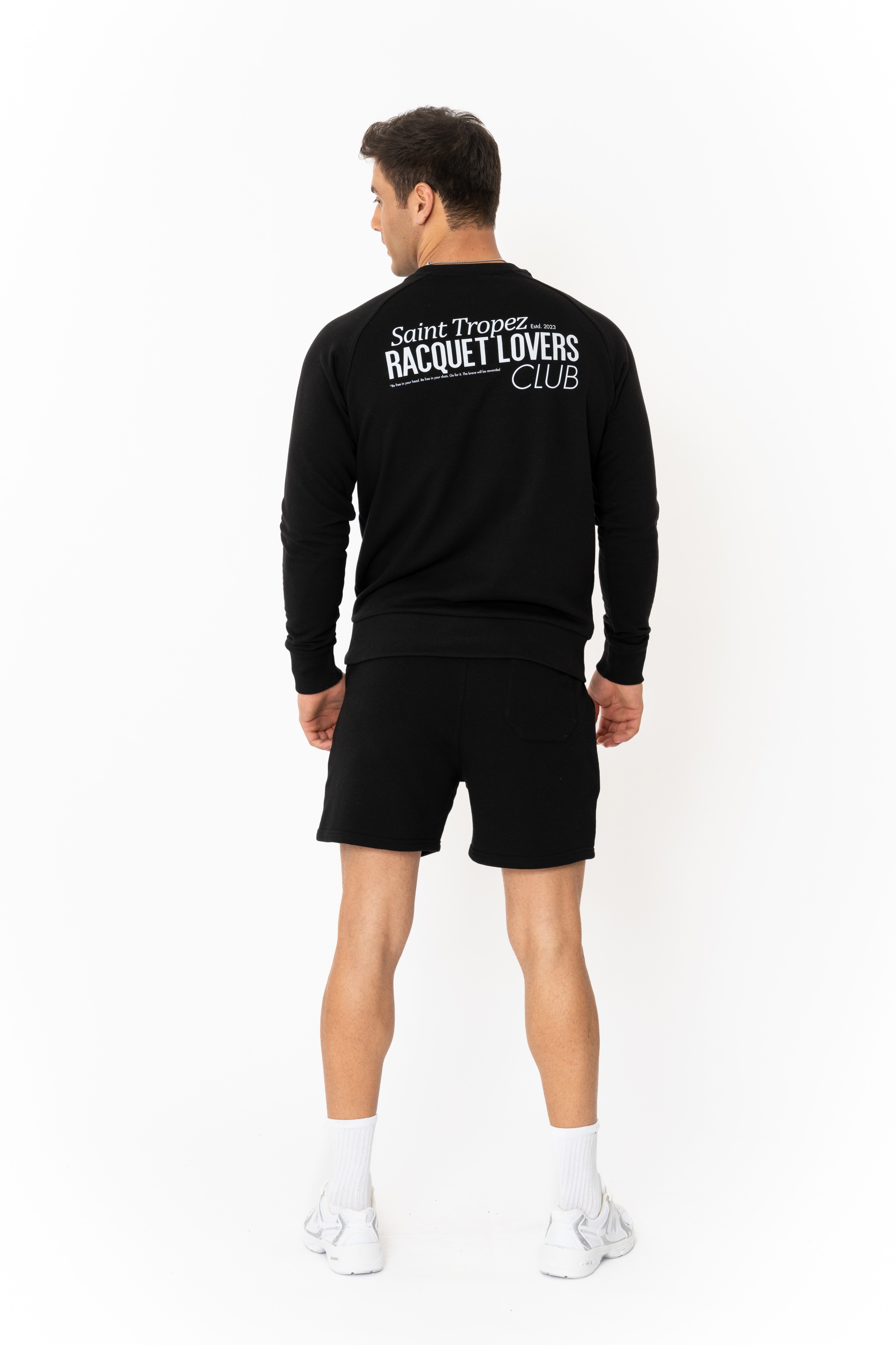 Racquet Lover Regular Sweatshirt Erkek - Siyah