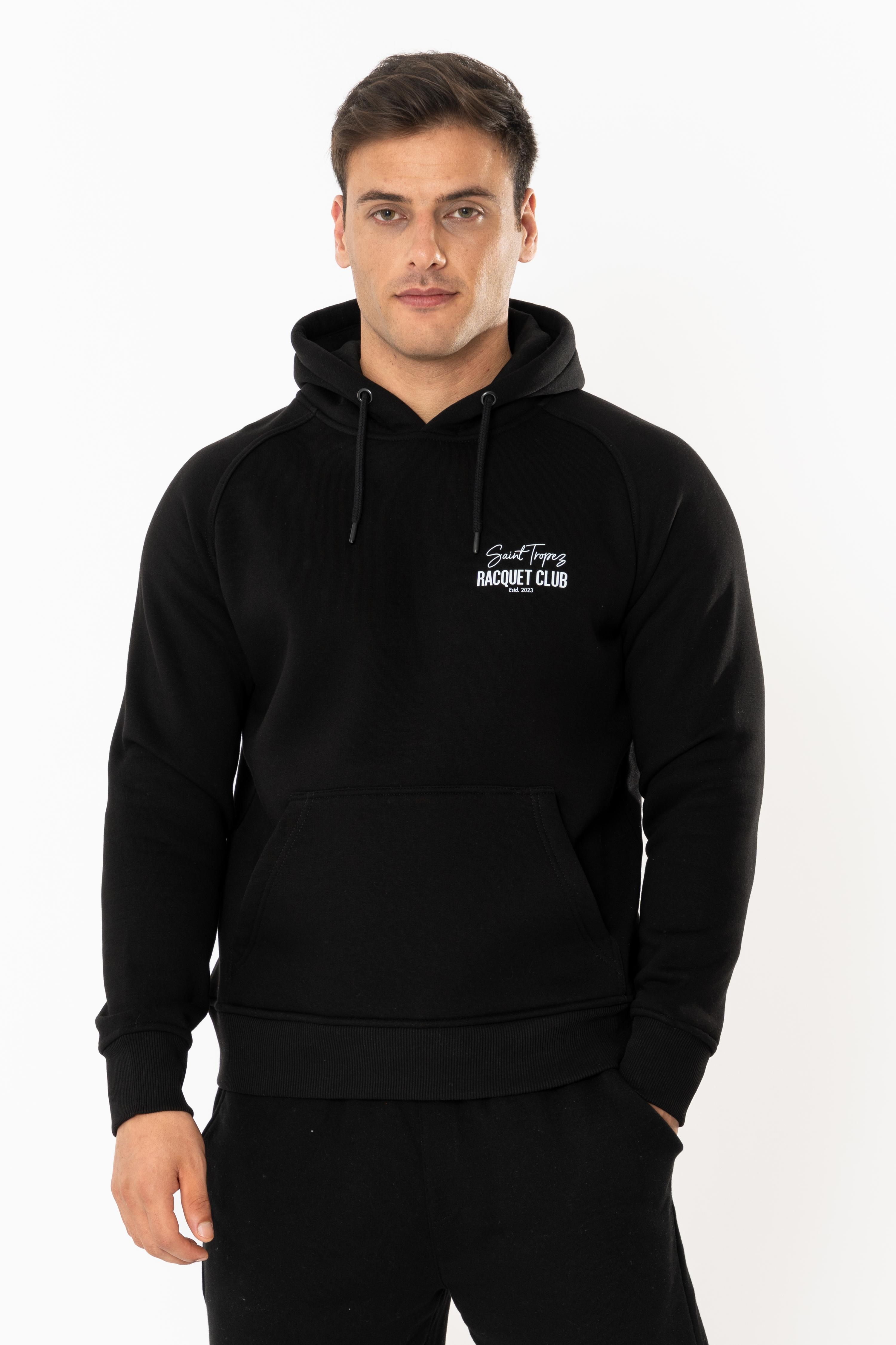 Court Regular Hoodie Erkek - Siyah C108