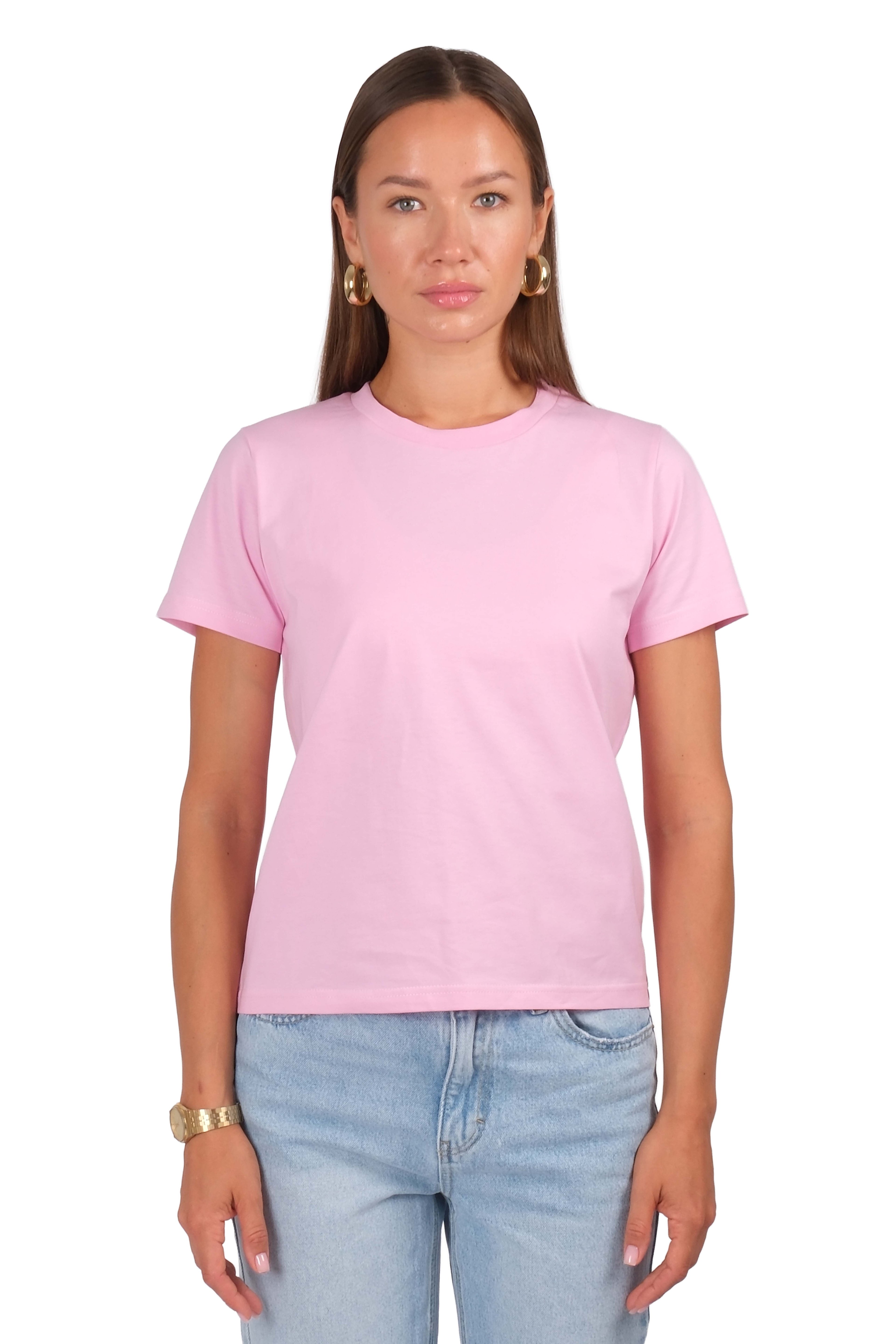 Kadın CRD Basic Regular T-Shirt - C524 - PEMBE